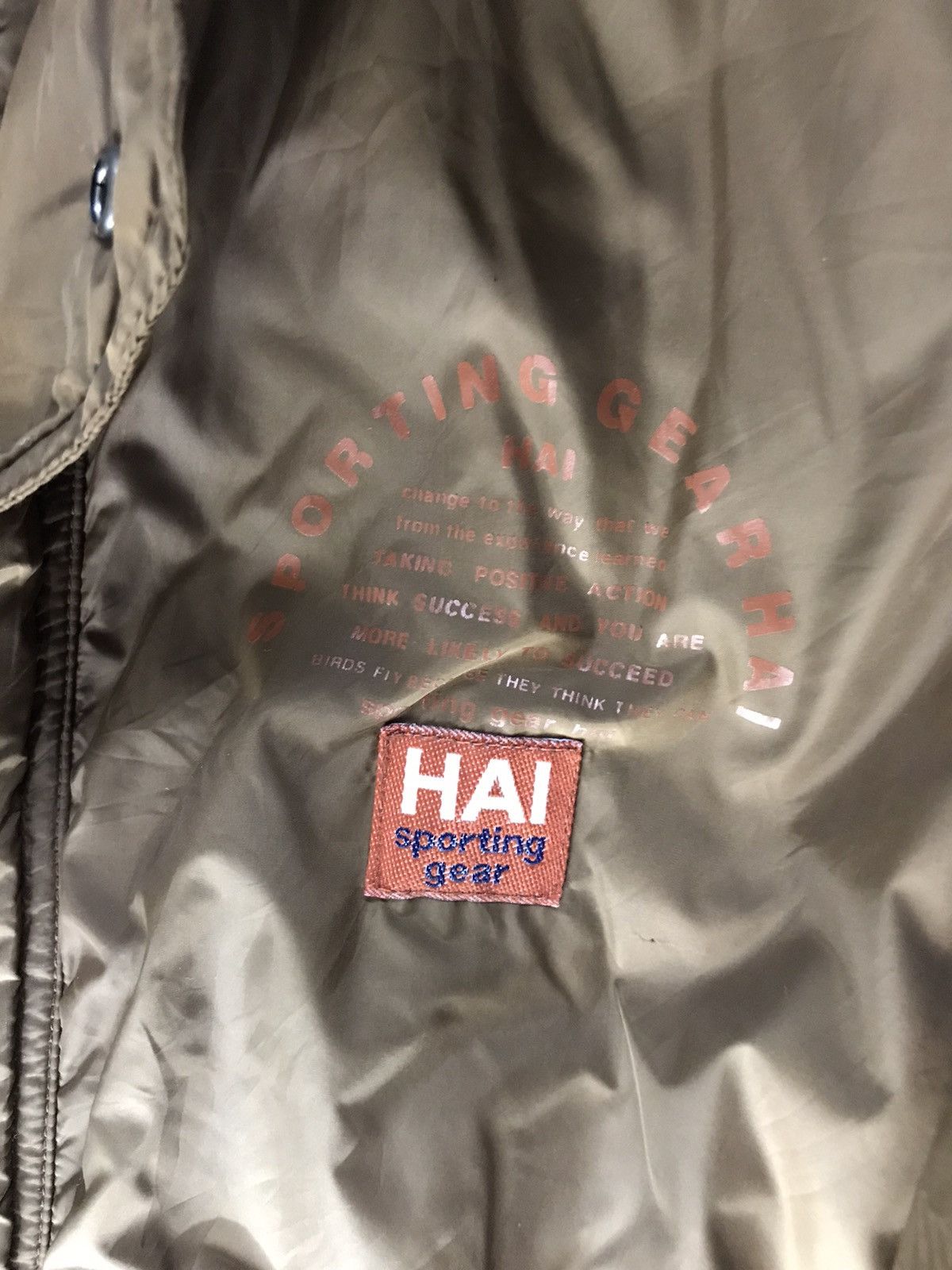 Hai Sporting Gear × Issey Miyake × Japanese Brand Hai sporting gear distressed zipper jacket Size US M / EU 48-50 / 2 - 9 Thumbnail