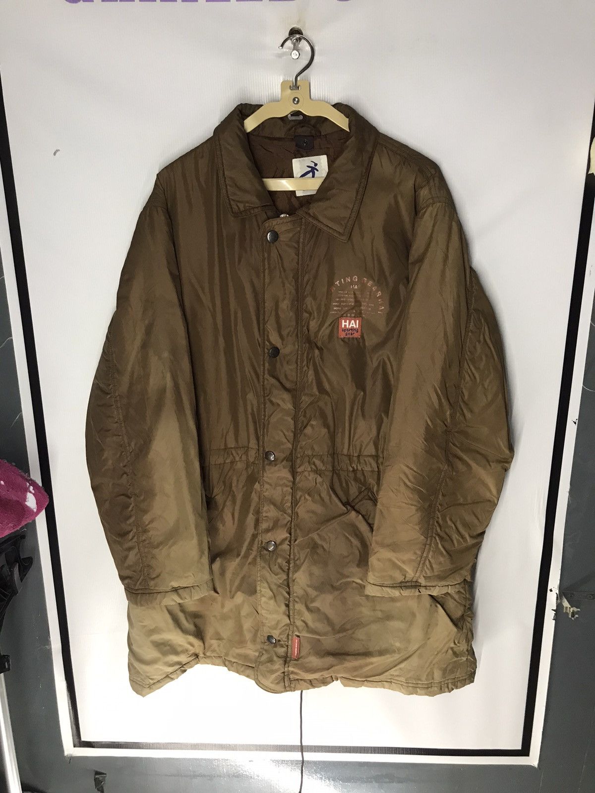 Hai Sporting Gear × Issey Miyake × Japanese Brand Hai sporting gear distressed zipper jacket Size US M / EU 48-50 / 2 - 12 Thumbnail