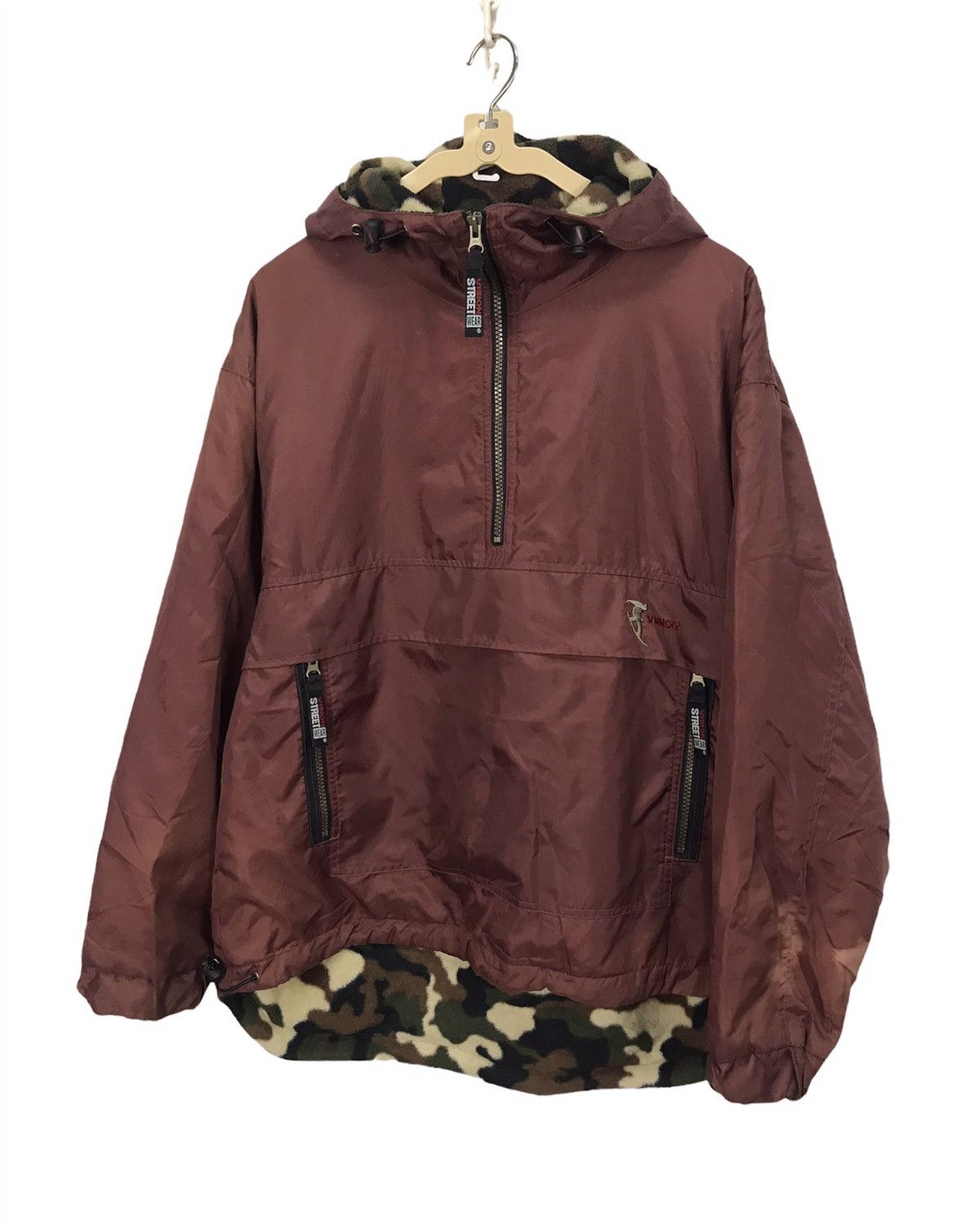 Vision Streetwear Military style half zipper hodie jacket by vision streewear Size US M / EU 48-50 / 2 - 1 Thumbnail