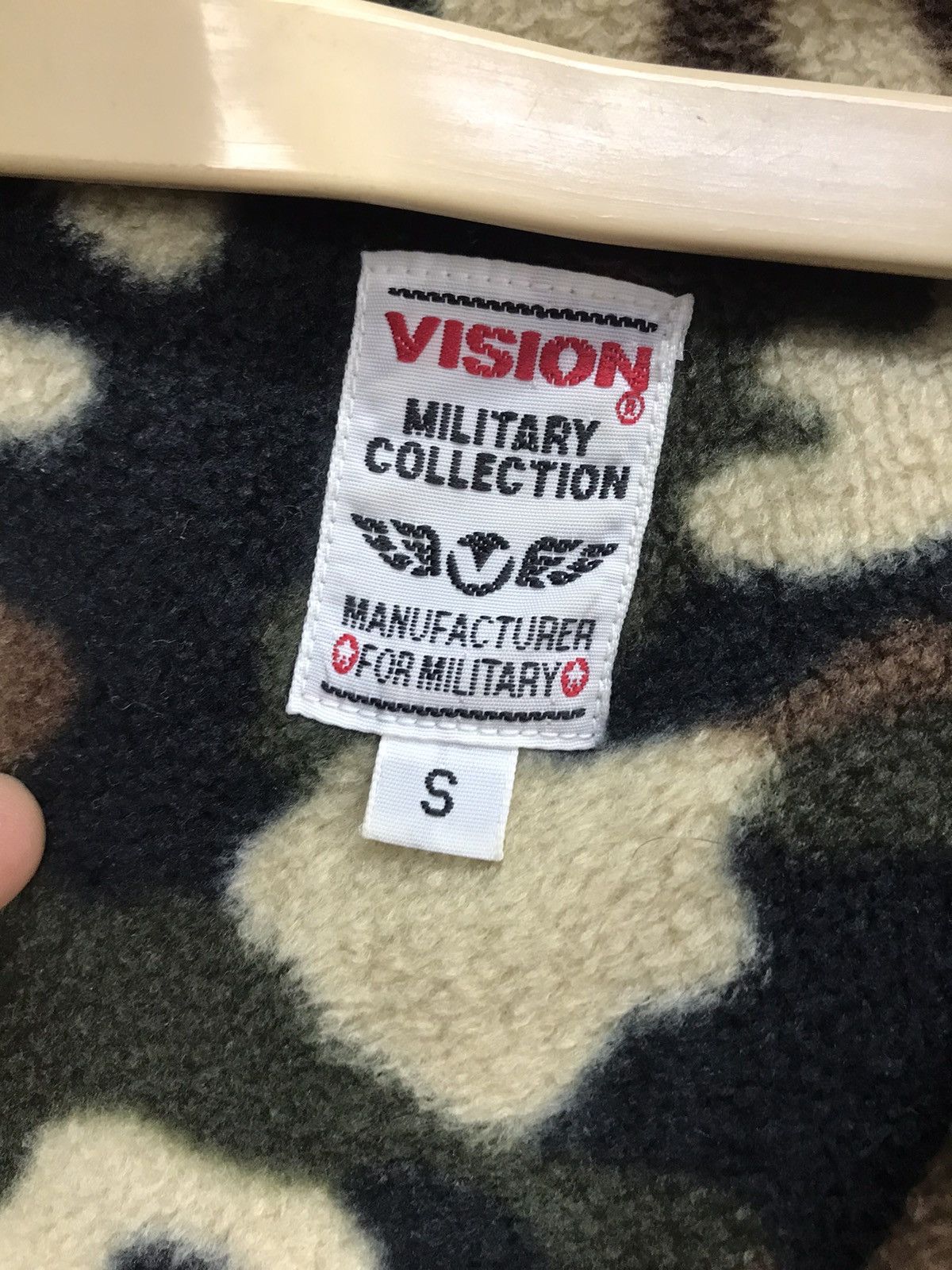 Vision Streetwear Military style half zipper hodie jacket by vision streewear Size US M / EU 48-50 / 2 - 3 Thumbnail