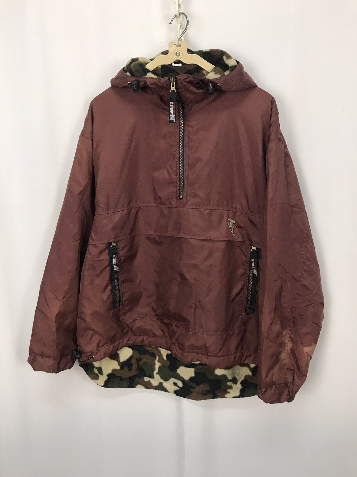 Vision Streetwear Military style half zipper hodie jacket by vision streewear Size US M / EU 48-50 / 2 - 10 Thumbnail