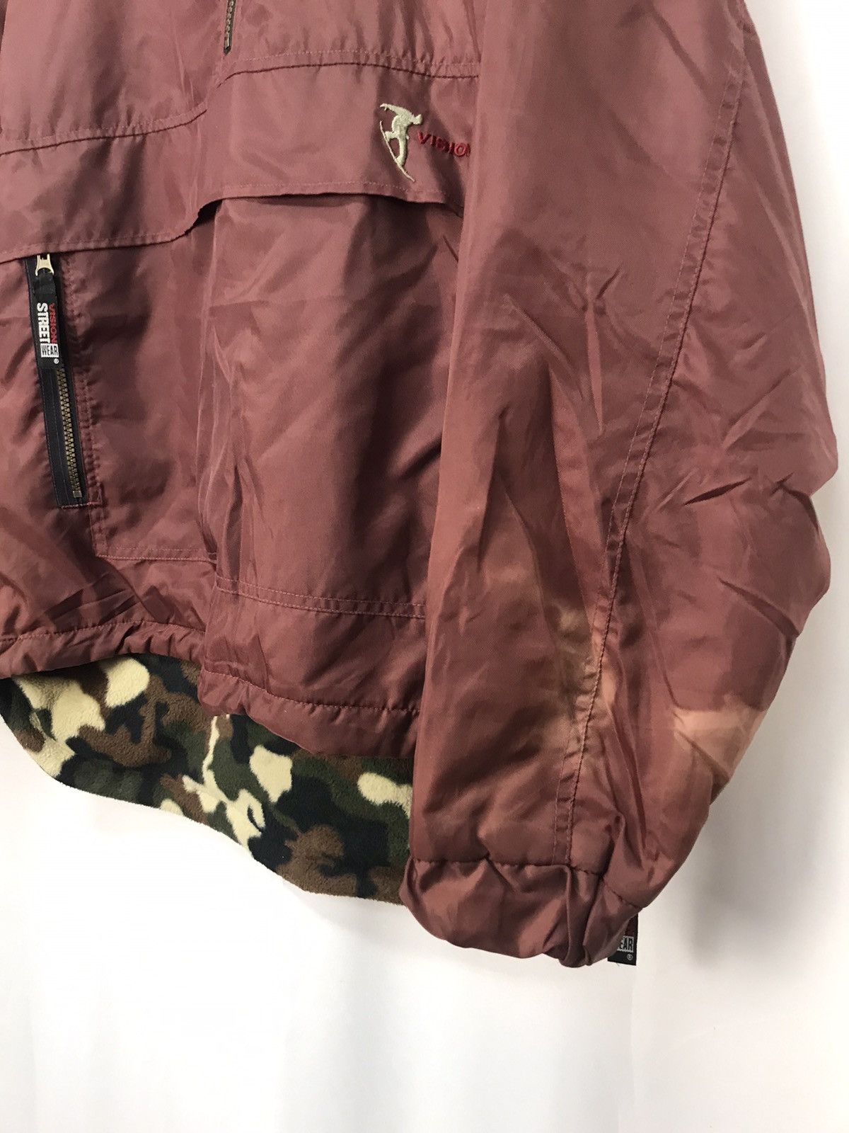 Vision Streetwear Military style half zipper hodie jacket by vision streewear Size US M / EU 48-50 / 2 - 7 Thumbnail