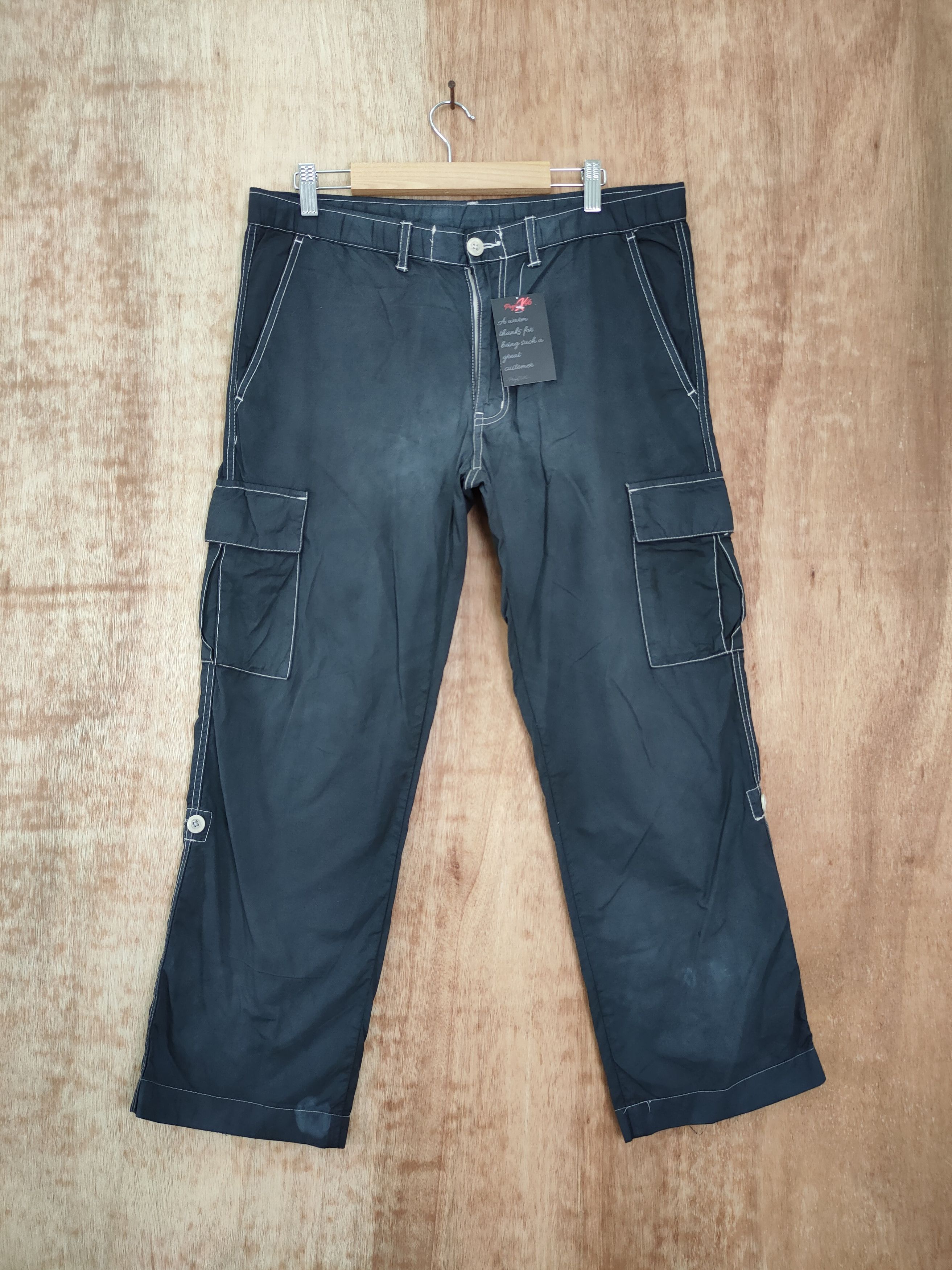 Japanese Brand DLL topvalue japan multipocket tactical cargo pants #46-093 Size US 32 / EU 48 - 1 Thumbnail