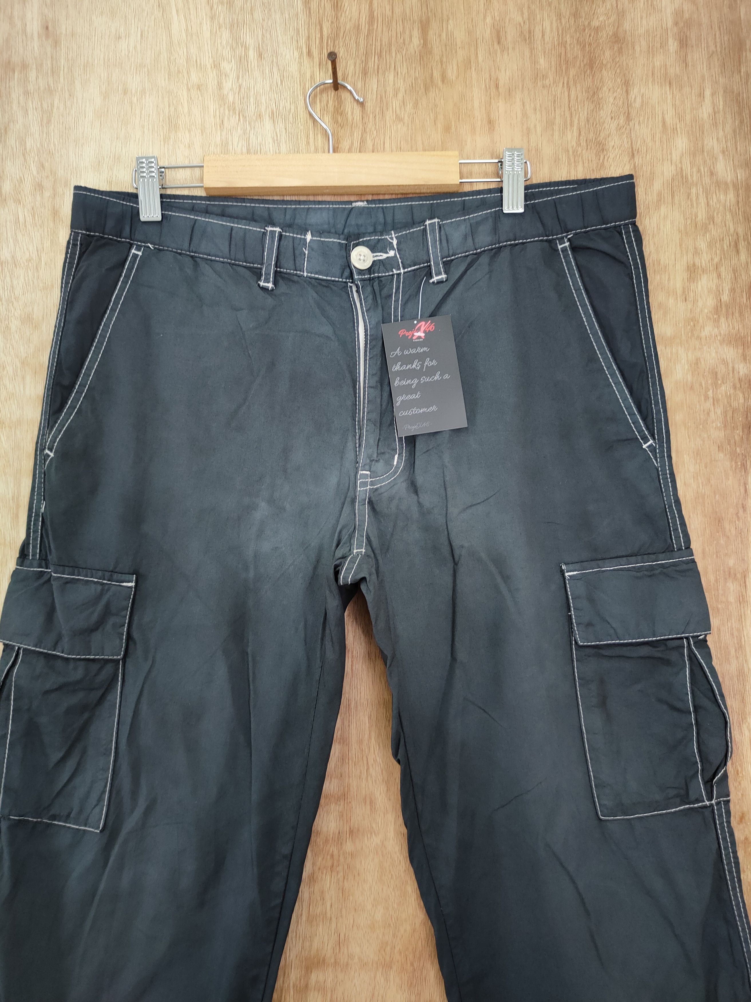 Japanese Brand DLL topvalue japan multipocket tactical cargo pants #46-093 Size US 32 / EU 48 - 3 Thumbnail