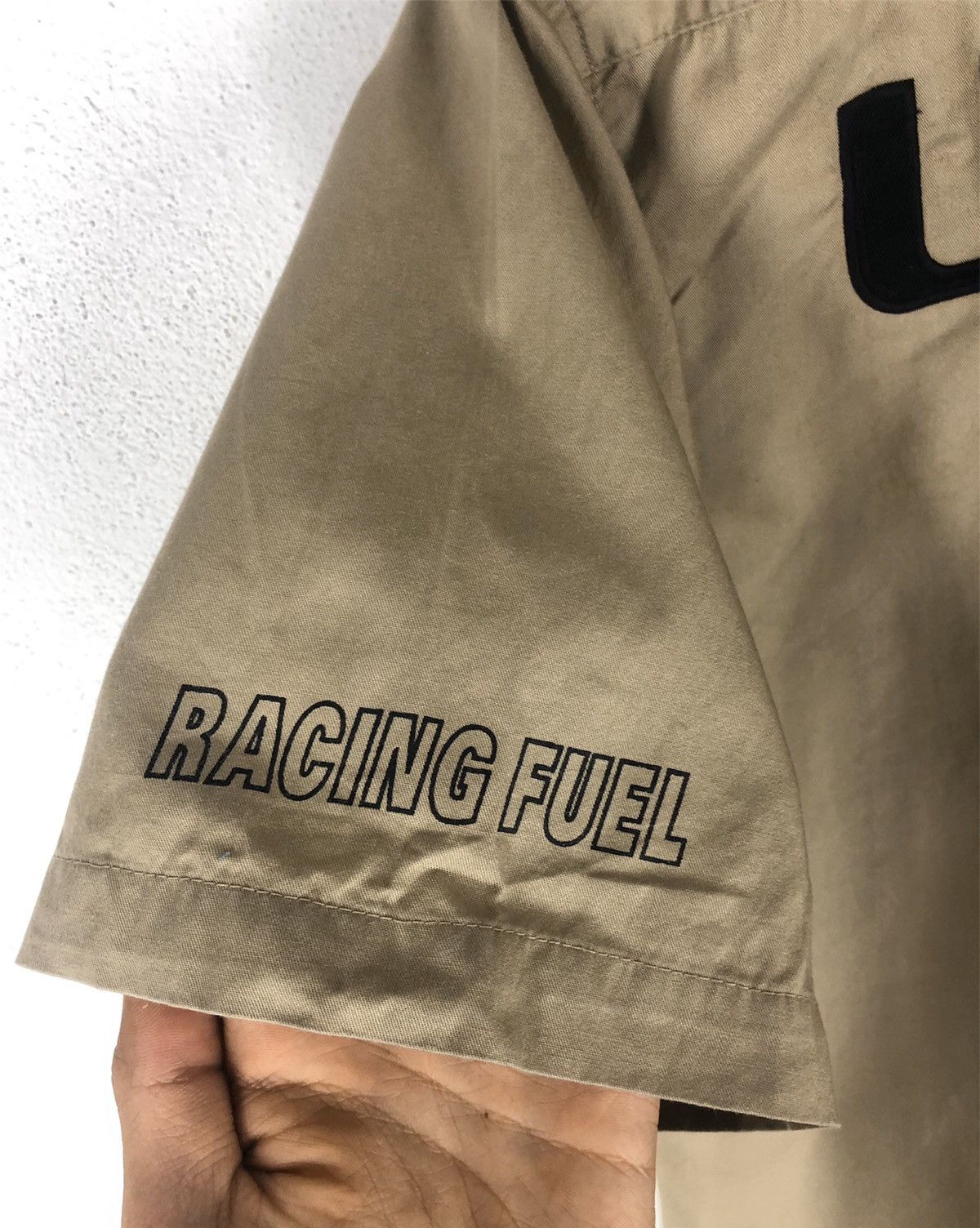 Sports Specialties × Vintage 76 Lubricants Racing Button Up Shirt Size US L / EU 52-54 / 3 - 4 Thumbnail