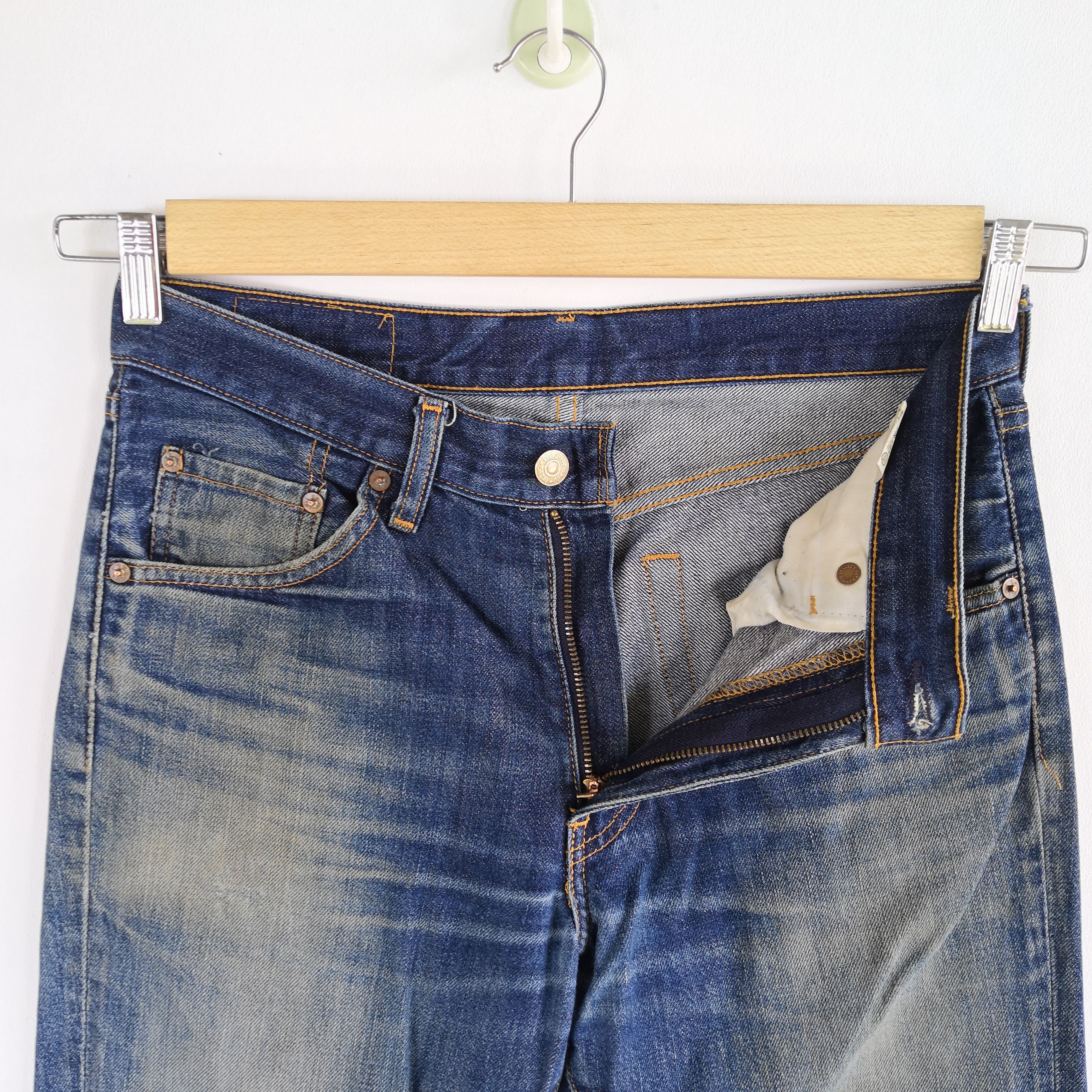 Levi's Vintage Levis 517 Flare Distressed Jeans Levis Bootcut Denim Size US 32 / EU 48 - 9 Thumbnail