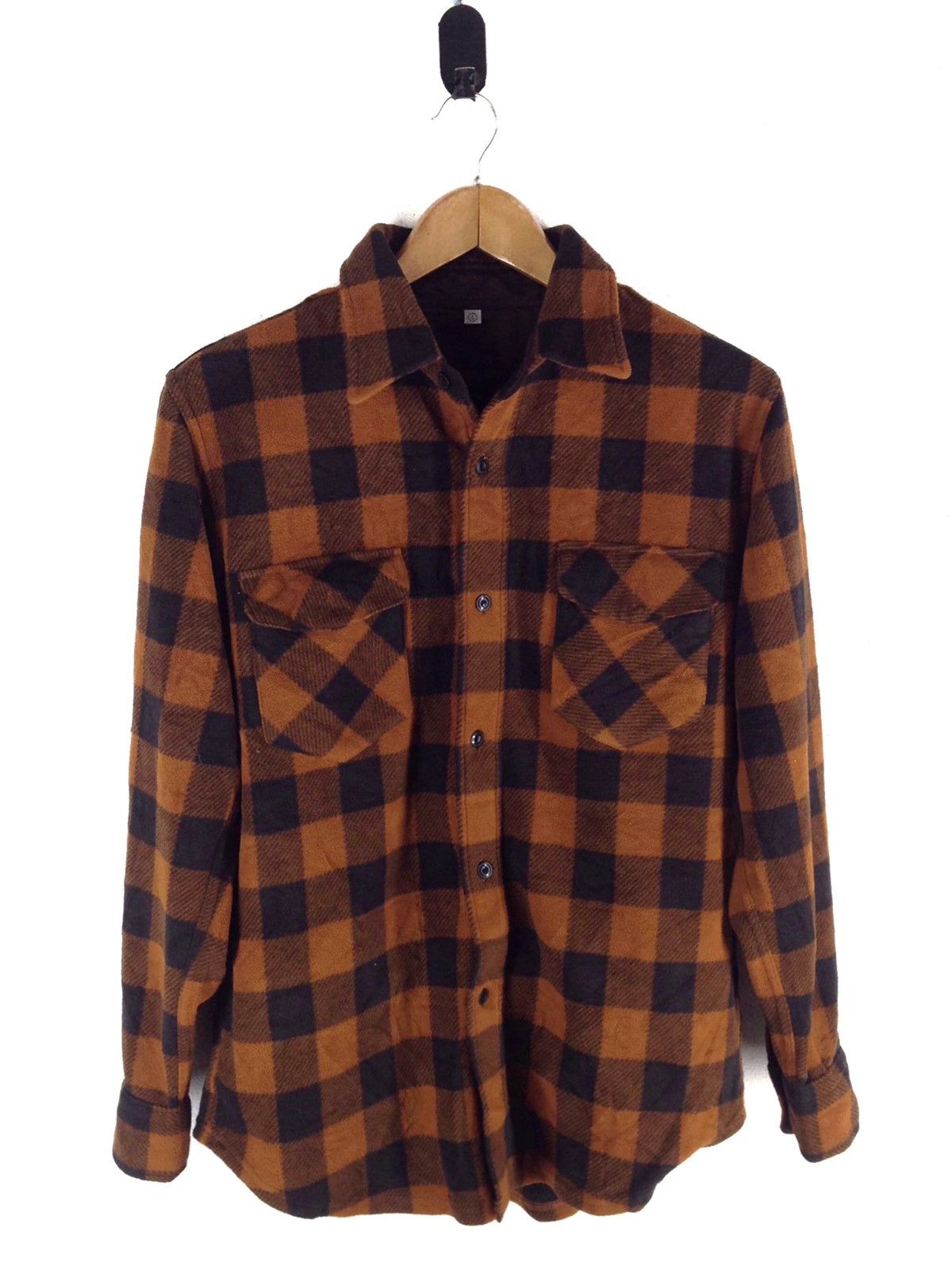 image of Uniqlo Flannel Shirt Kurt Cobain in Stripe, Men's (Size XS)