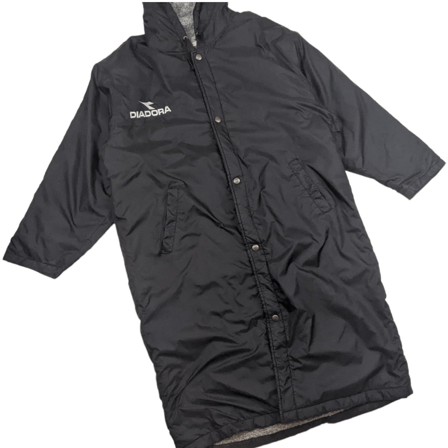 Diadora DIADORA Windbreaker Longline Padded Winter Parka Jacket Size US L / EU 52-54 / 3 - 3 Thumbnail