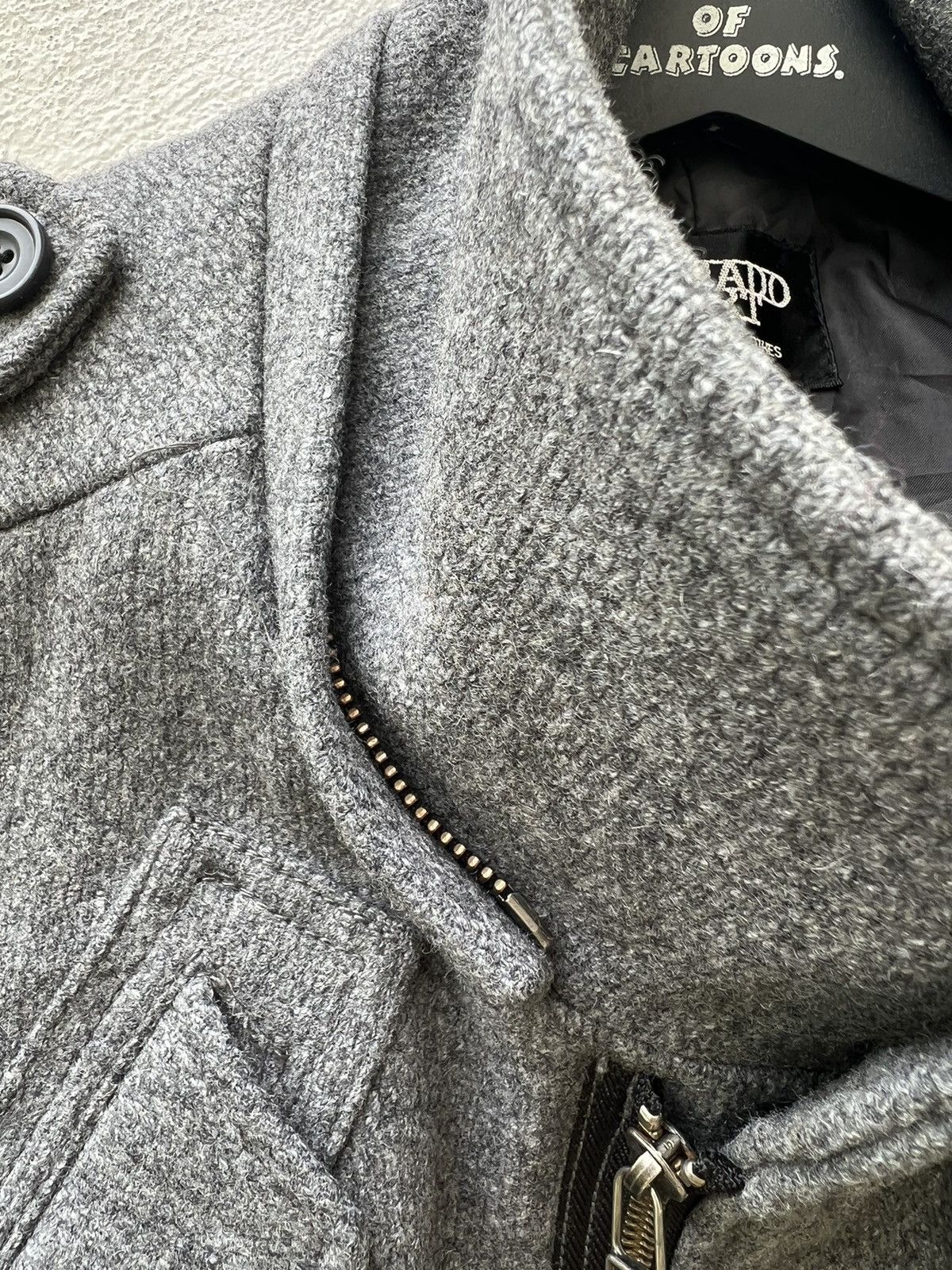 Tornado Mart Vintage Tornado Mart Japan Grey Fishtail Parka Coat Jacket Size US M / EU 48-50 / 2 - 8 Thumbnail