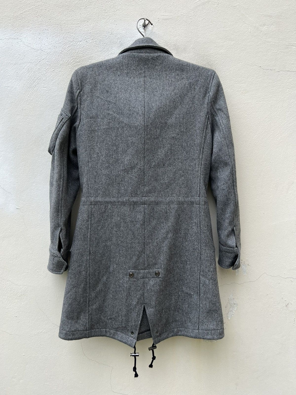 Tornado Mart Vintage Tornado Mart Japan Grey Fishtail Parka Coat Jacket Size US M / EU 48-50 / 2 - 14 Thumbnail
