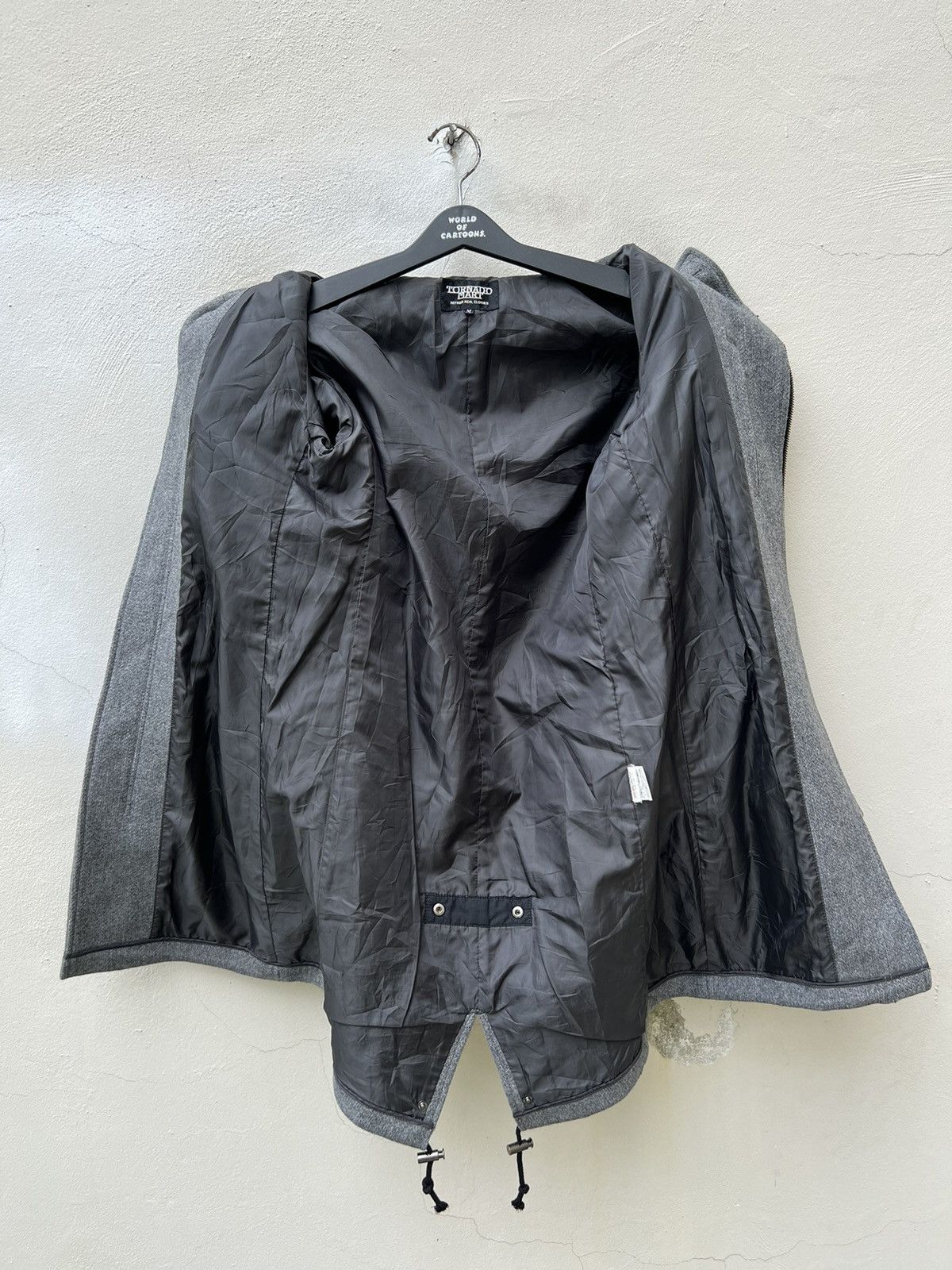 Tornado Mart Vintage Tornado Mart Japan Grey Fishtail Parka Coat Jacket Size US M / EU 48-50 / 2 - 21 Thumbnail