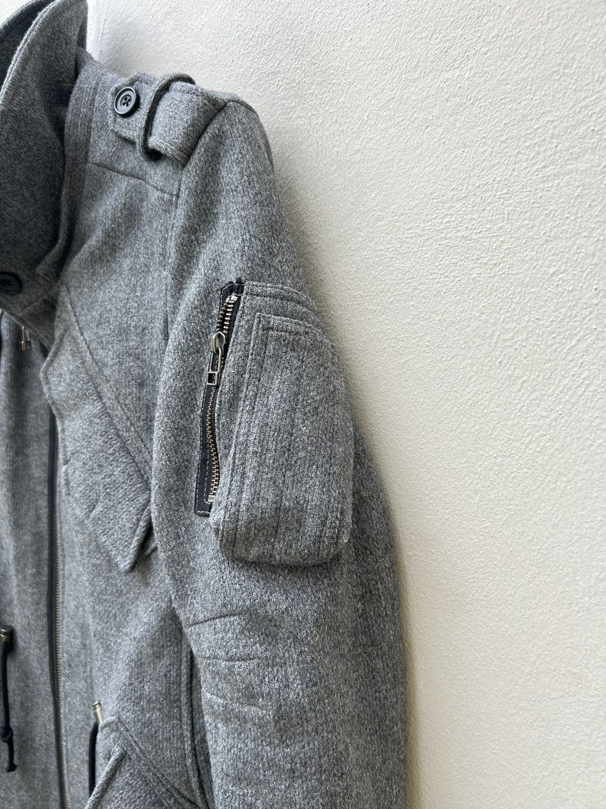 Tornado Mart Vintage Tornado Mart Japan Grey Fishtail Parka Coat Jacket Size US M / EU 48-50 / 2 - 10 Thumbnail