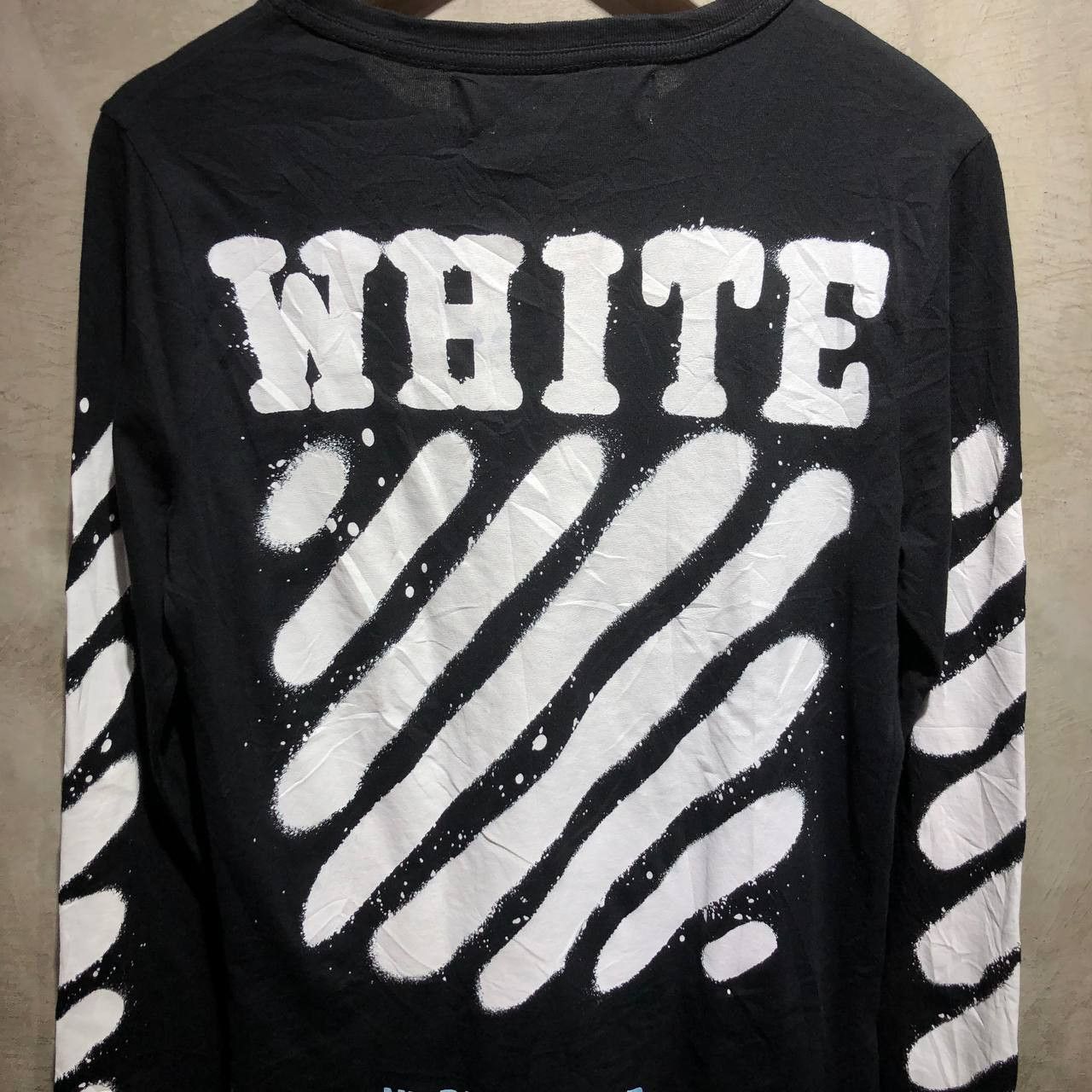 Off-White Off-White Diagonal Spray long sleeves Size US S / EU 44-46 / 1 - 7 Thumbnail