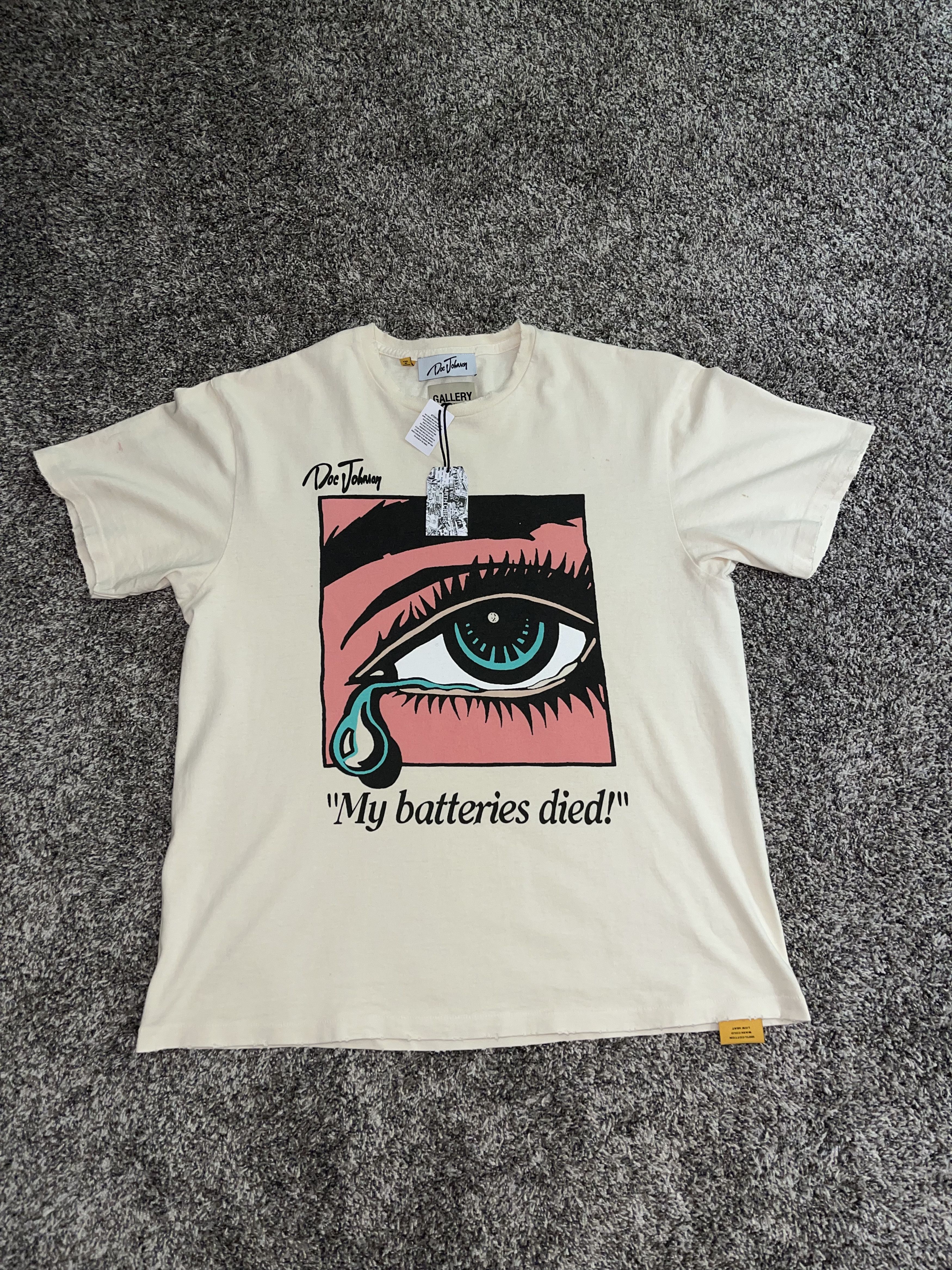 Gallery Dept. Dead Batteries Tee | Grailed