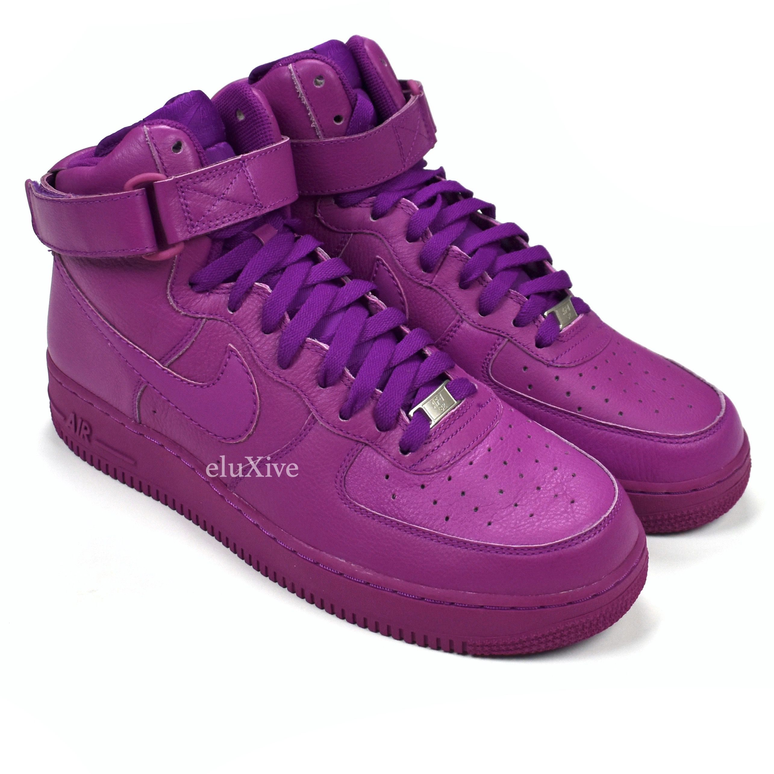 Nike Nike Air Force 1 High Color Pack 2008 Red Plum DS Size US 10.5 / EU 43-44 - 1 Preview