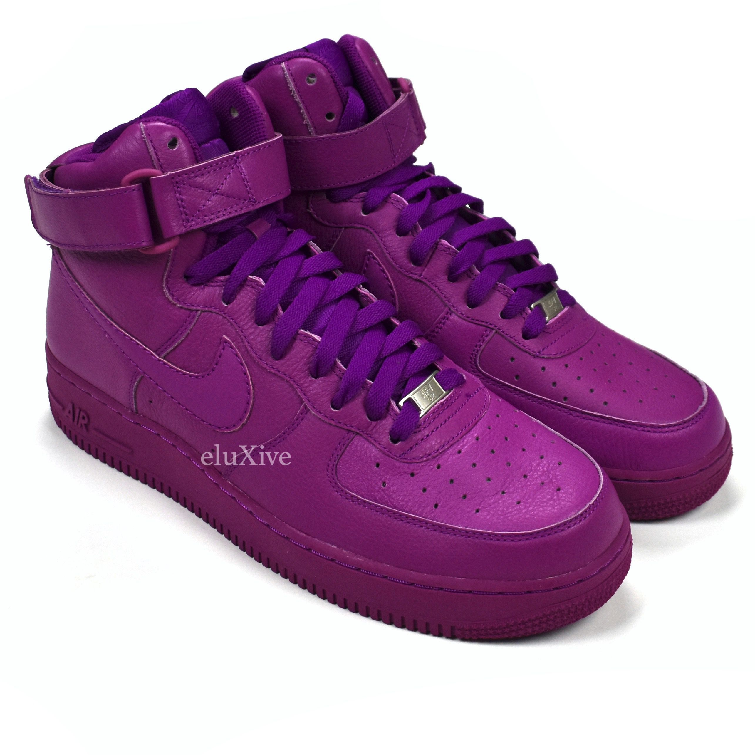 Nike Air Force 1 High Color Pack 2008 Red Plum DS