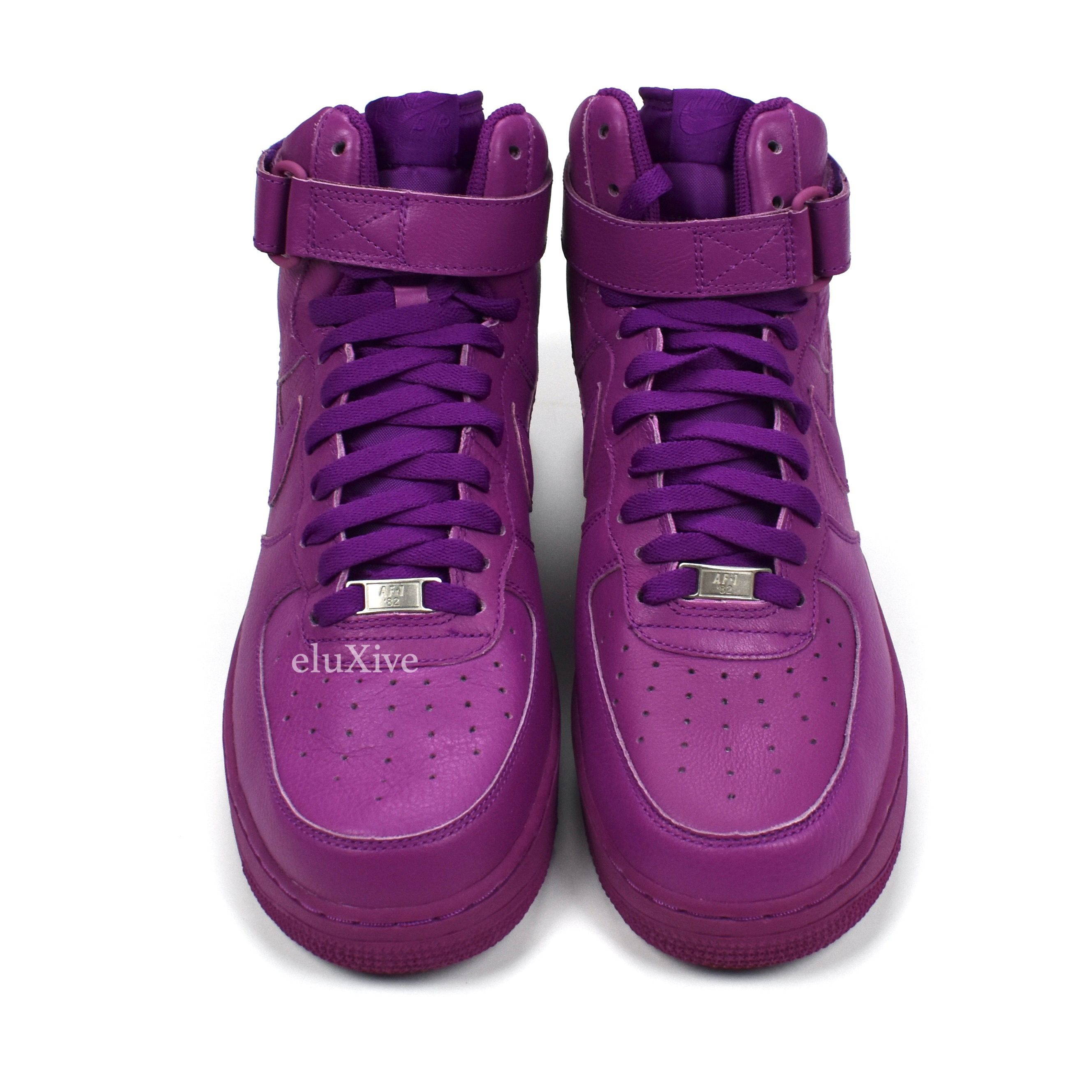 Nike Nike Air Force 1 High Color Pack 2008 Red Plum DS Size US 10.5 / EU 43-44 - 3 Thumbnail