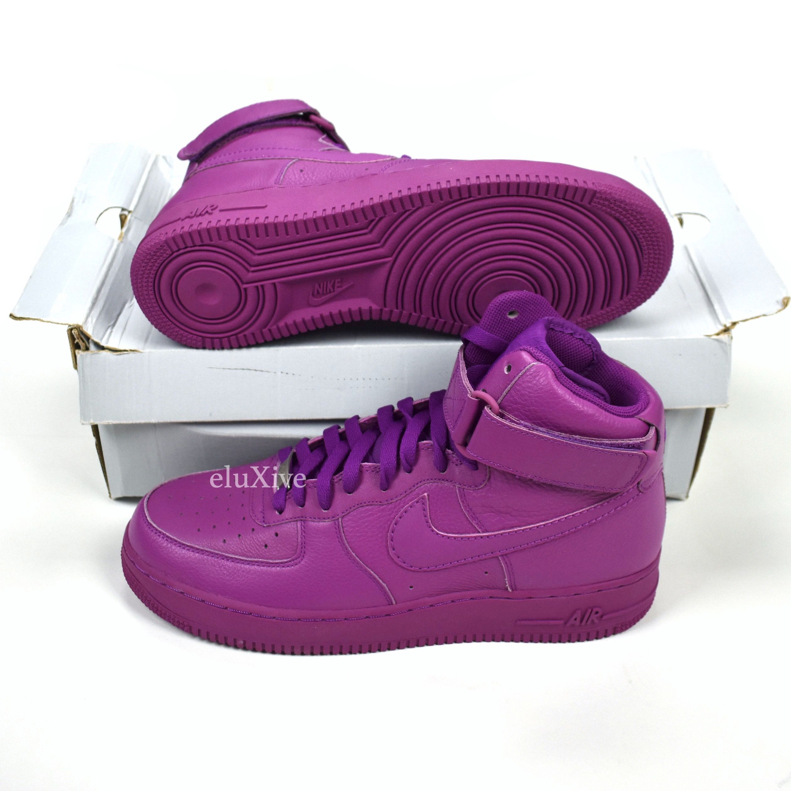 Nike Nike Air Force 1 High Color Pack 2008 Red Plum DS Size US 10.5 / EU 43-44 - 2 Preview
