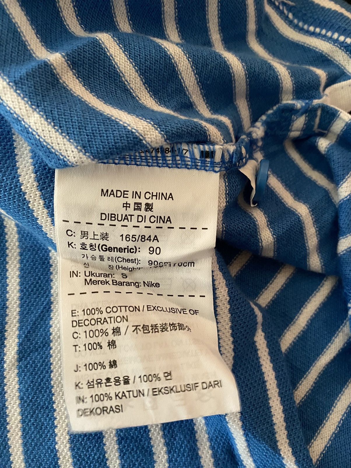 Nike × Vintage Vintage Nike Stripped Polo Shirt Size US S / EU 44-46 / 1 - 8 Thumbnail