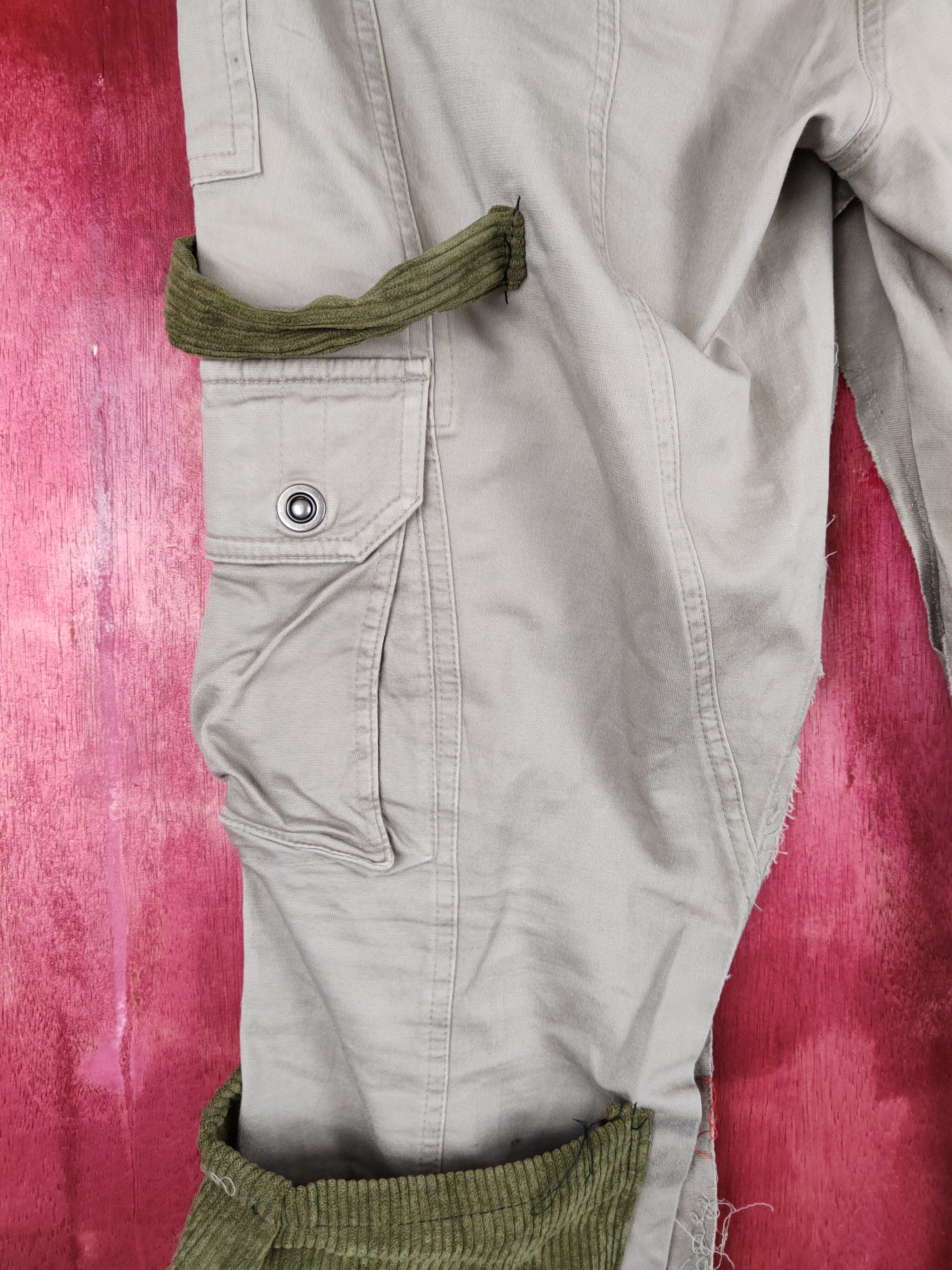 Schlussel Schlüssel custom Gray Multi Pocket Cargo Pants #S656 Size US 33 - 9 Thumbnail