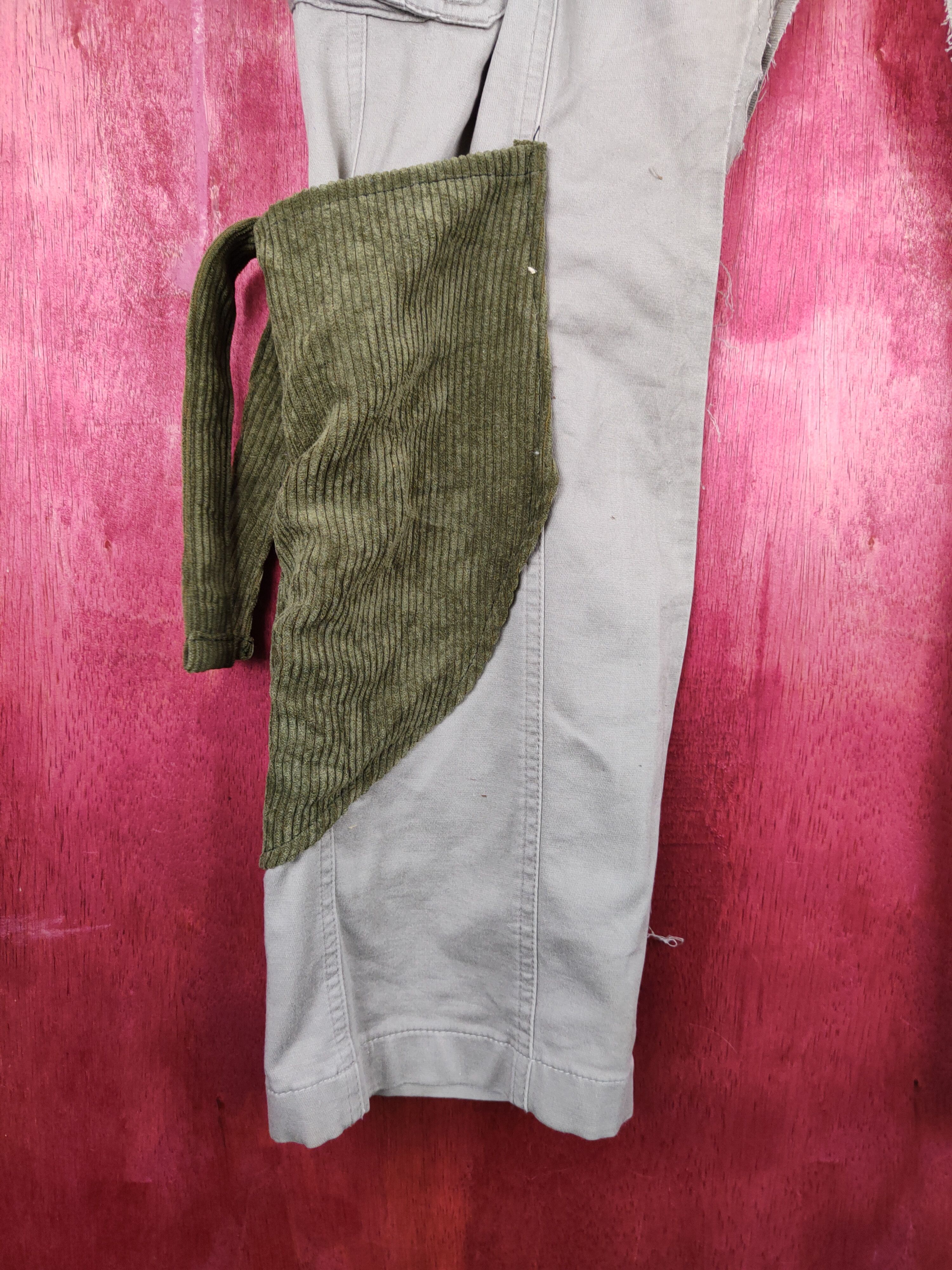 Schlussel Schlüssel custom Gray Multi Pocket Cargo Pants #S656 Size US 33 - 4 Thumbnail