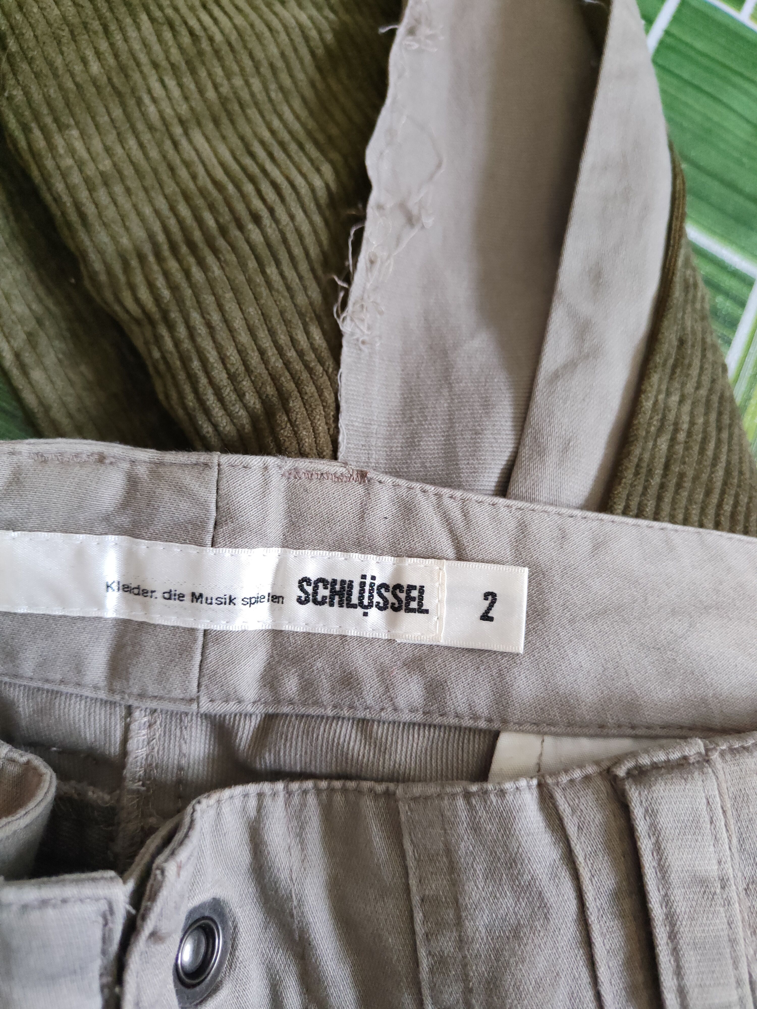 Schlussel Schlüssel custom Gray Multi Pocket Cargo Pants #S656 Size US 33 - 16 Thumbnail
