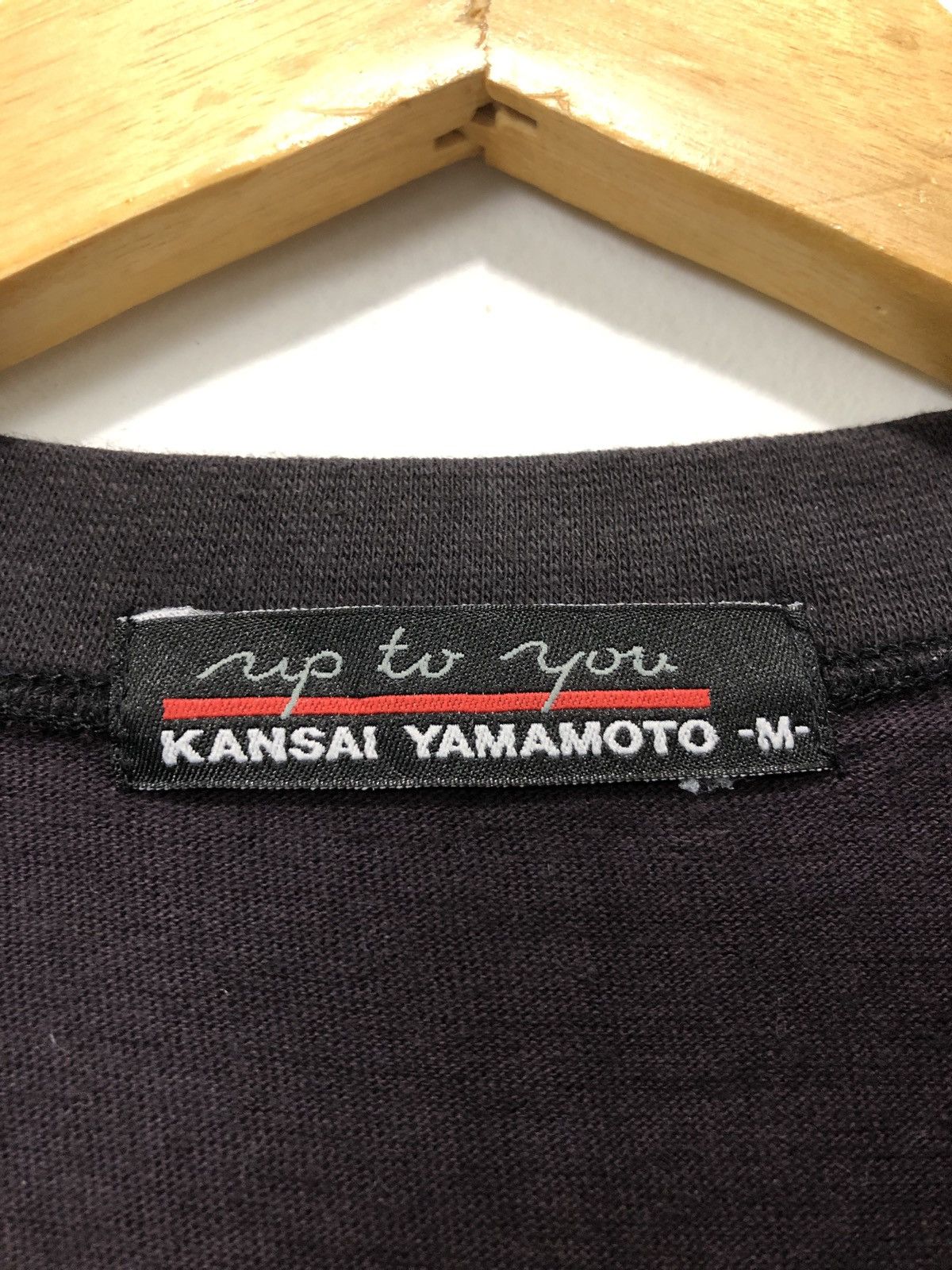 Kansai Yamamoto Vintage Kansai Yamamoto Up To You Embroidered T-Shirt Size US M / EU 48-50 / 2 - 5 Thumbnail