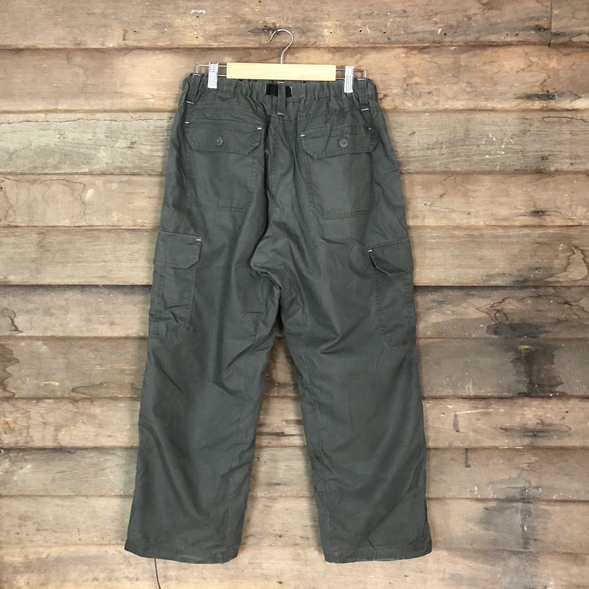 Japanese Brand DL Outdoor Life Grey hiking track Cargo Pants #2391 Size US 30 / EU 46 - 12 Thumbnail