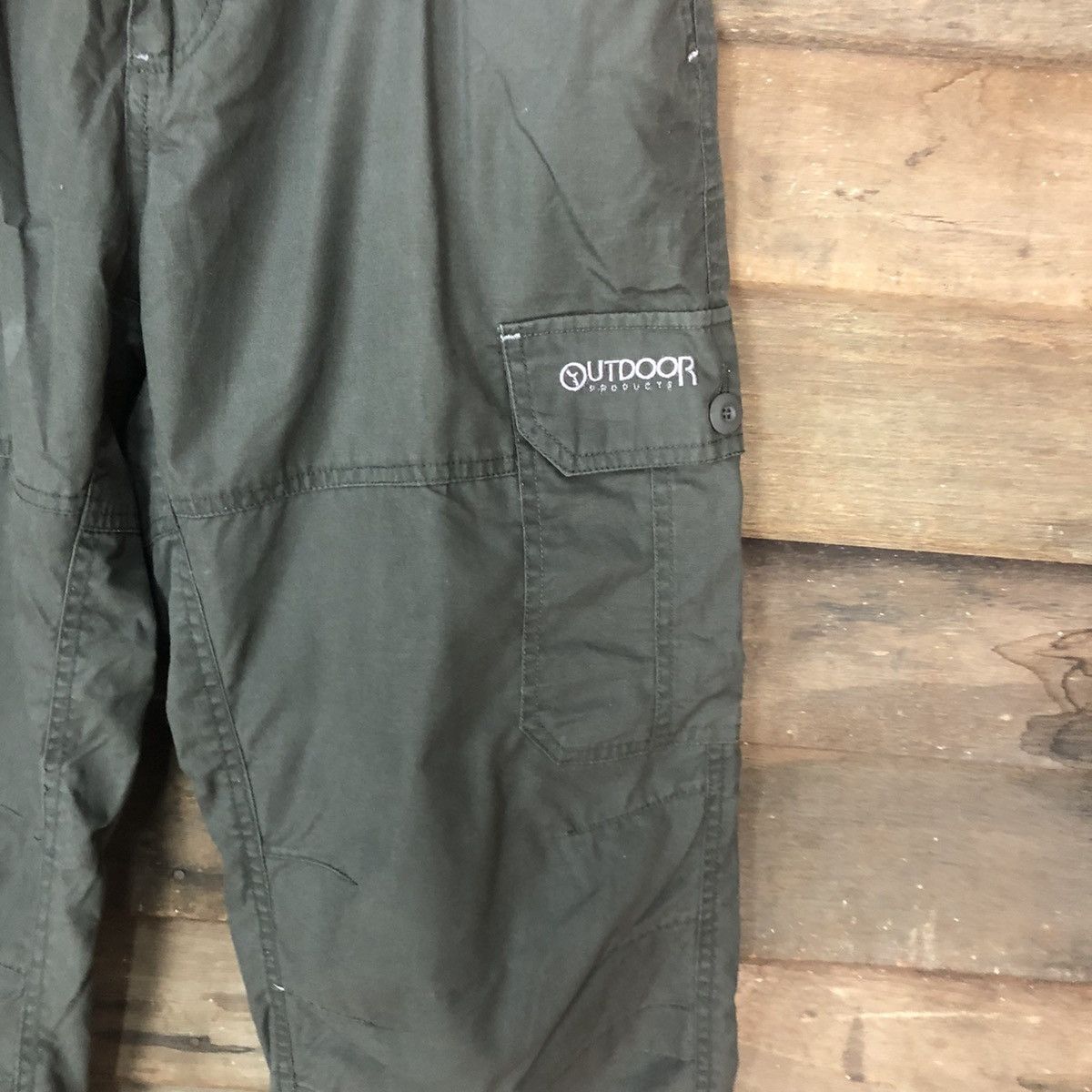 Japanese Brand DL Outdoor Life Grey hiking track Cargo Pants #2391 Size US 30 / EU 46 - 7 Thumbnail