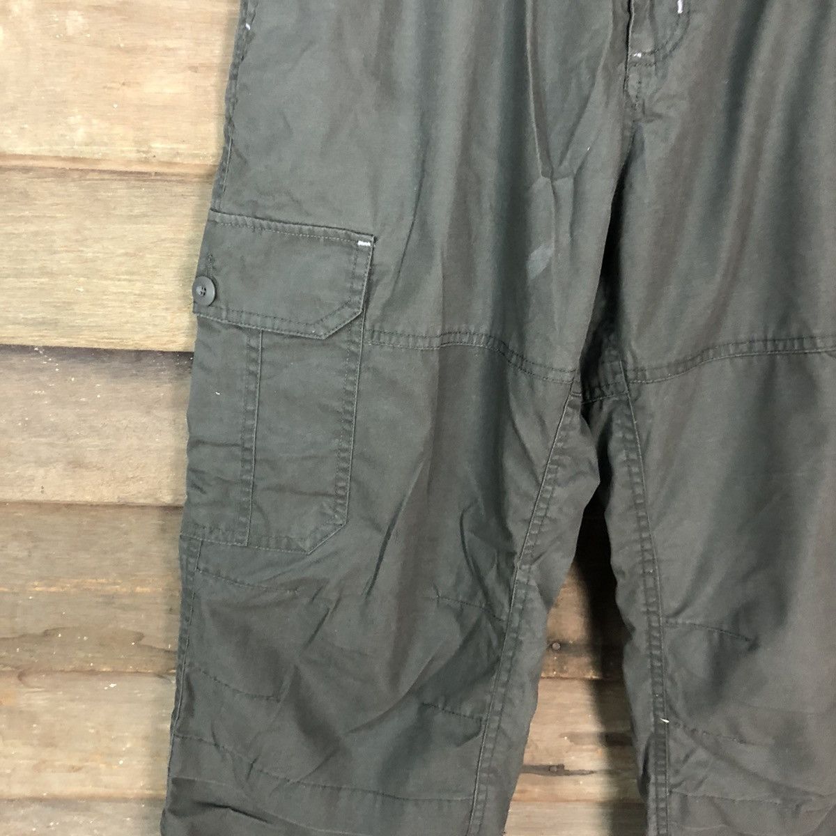 Japanese Brand DL Outdoor Life Grey hiking track Cargo Pants #2391 Size US 30 / EU 46 - 6 Thumbnail