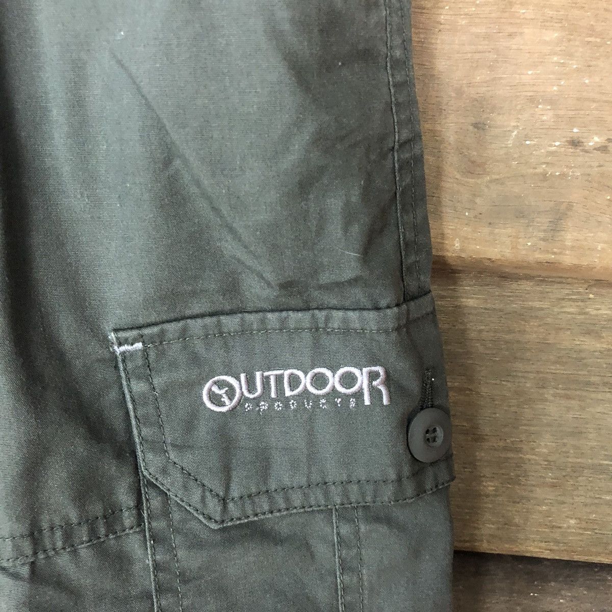 Japanese Brand DL Outdoor Life Grey hiking track Cargo Pants #2391 Size US 30 / EU 46 - 10 Thumbnail