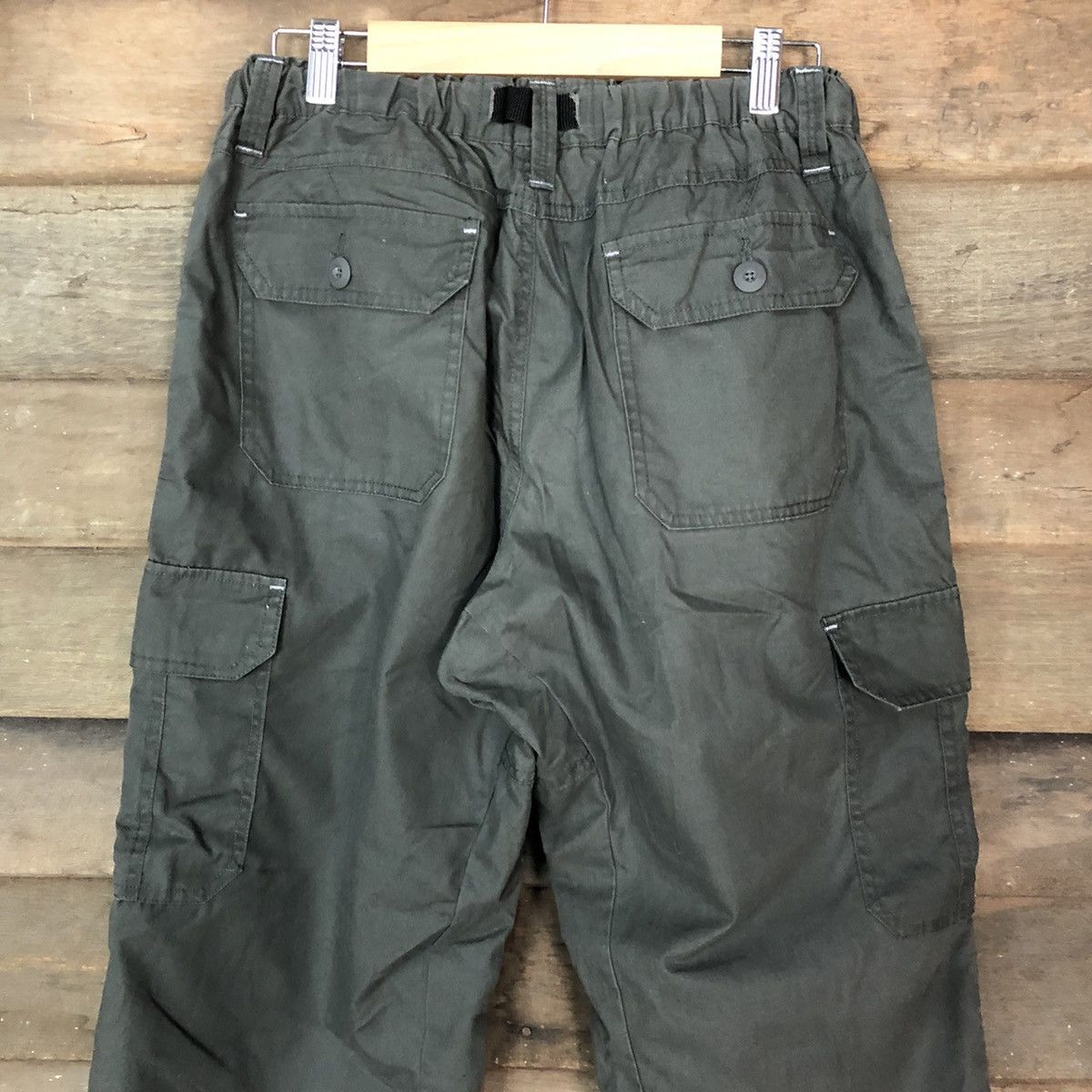 Japanese Brand DL Outdoor Life Grey hiking track Cargo Pants #2391 Size US 30 / EU 46 - 13 Thumbnail