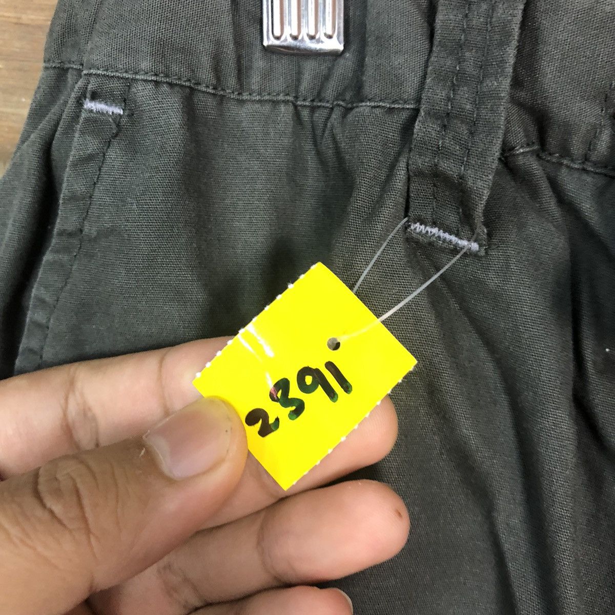 Japanese Brand DL Outdoor Life Grey hiking track Cargo Pants #2391 Size US 30 / EU 46 - 11 Thumbnail