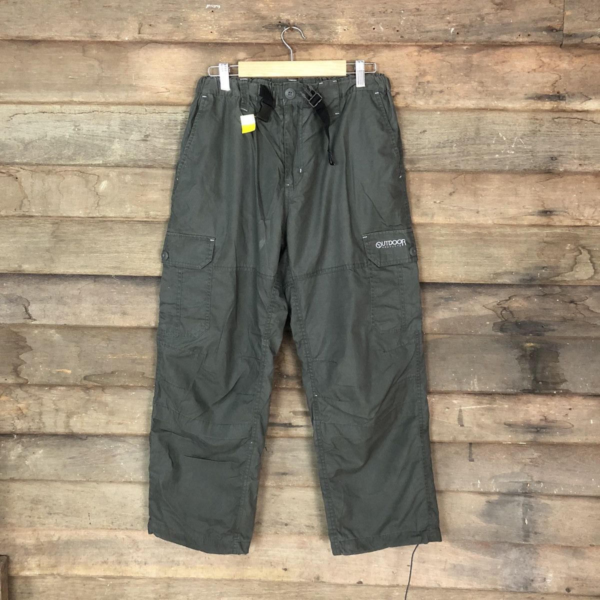 Japanese Brand DL Outdoor Life Grey hiking track Cargo Pants #2391 Size US 30 / EU 46 - 1 Thumbnail