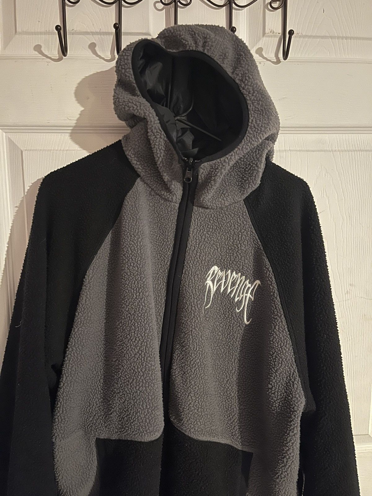 Revenge Revenge Reversible Sherpa zip up jacket Size US L / EU 52-54 / 3 - 1 Thumbnail