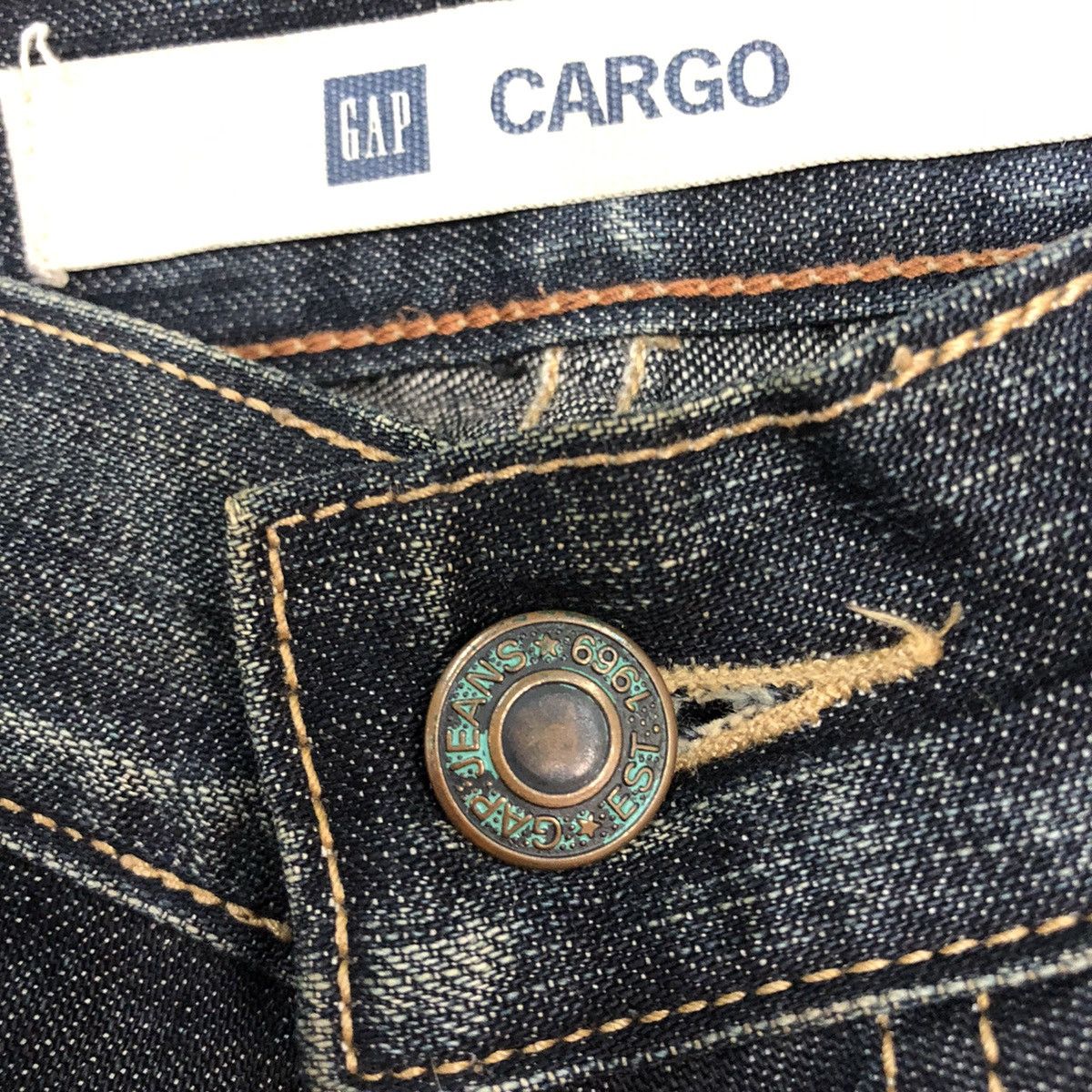 Faded Glory DLL Gap Blue Multipocket Jeans Pants #1861 Size US 28 / EU 44 - 8 Thumbnail