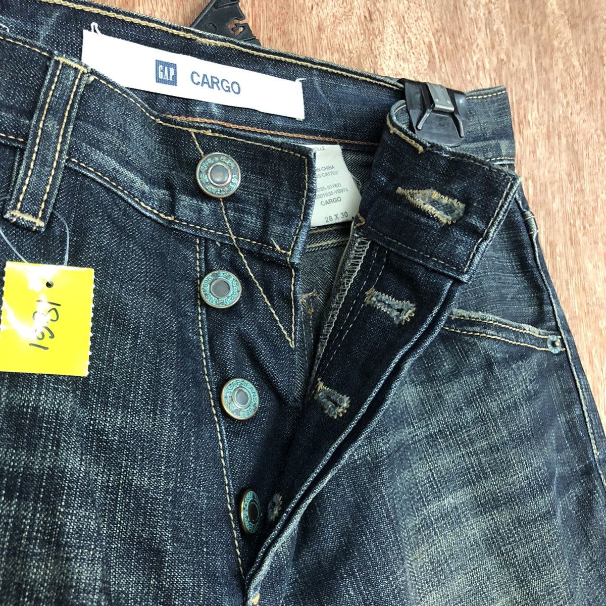 Faded Glory DLL Gap Blue Multipocket Jeans Pants #1861 Size US 28 / EU 44 - 9 Thumbnail