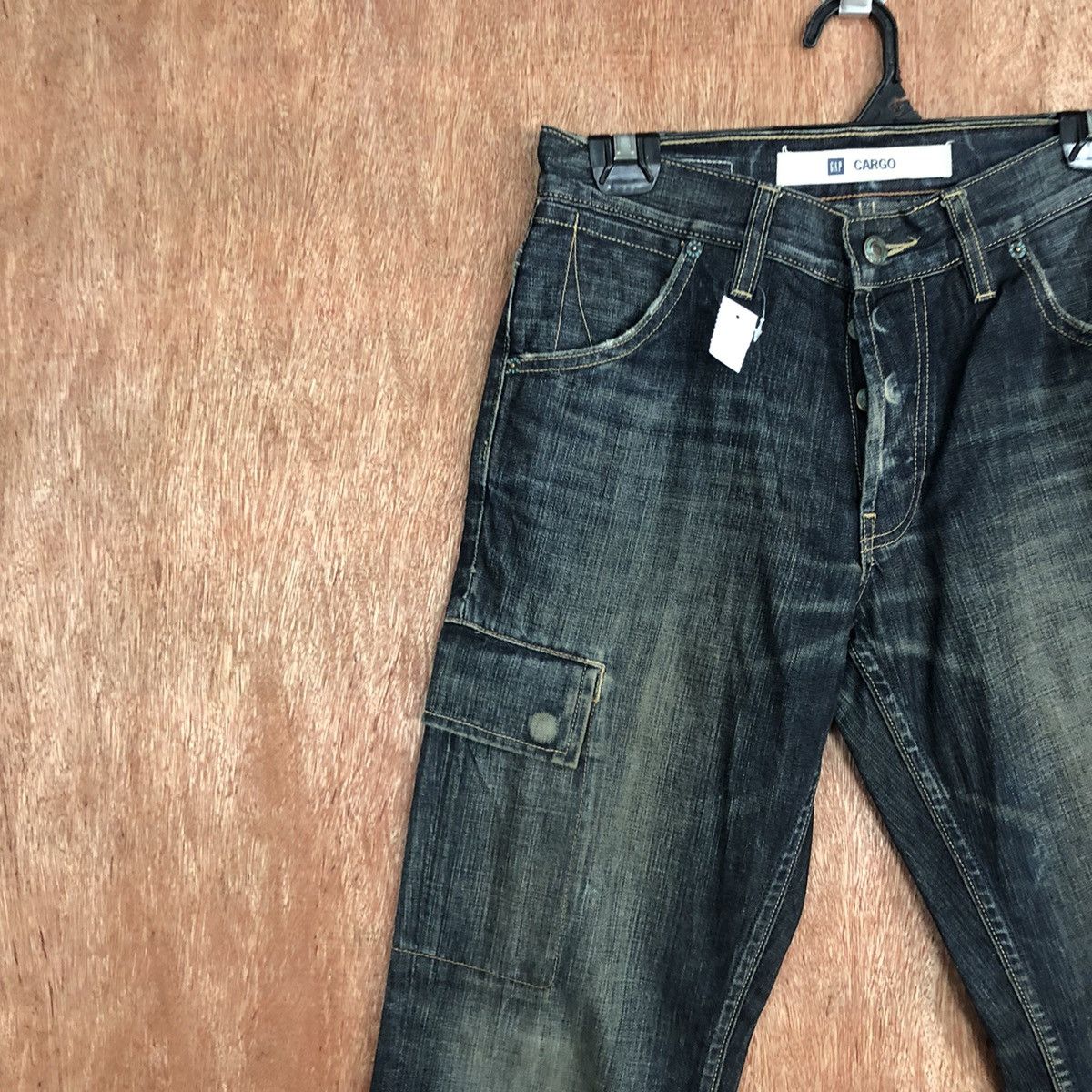 Faded Glory DLL Gap Blue Multipocket Jeans Pants #1861 Size US 28 / EU 44 - 6 Thumbnail