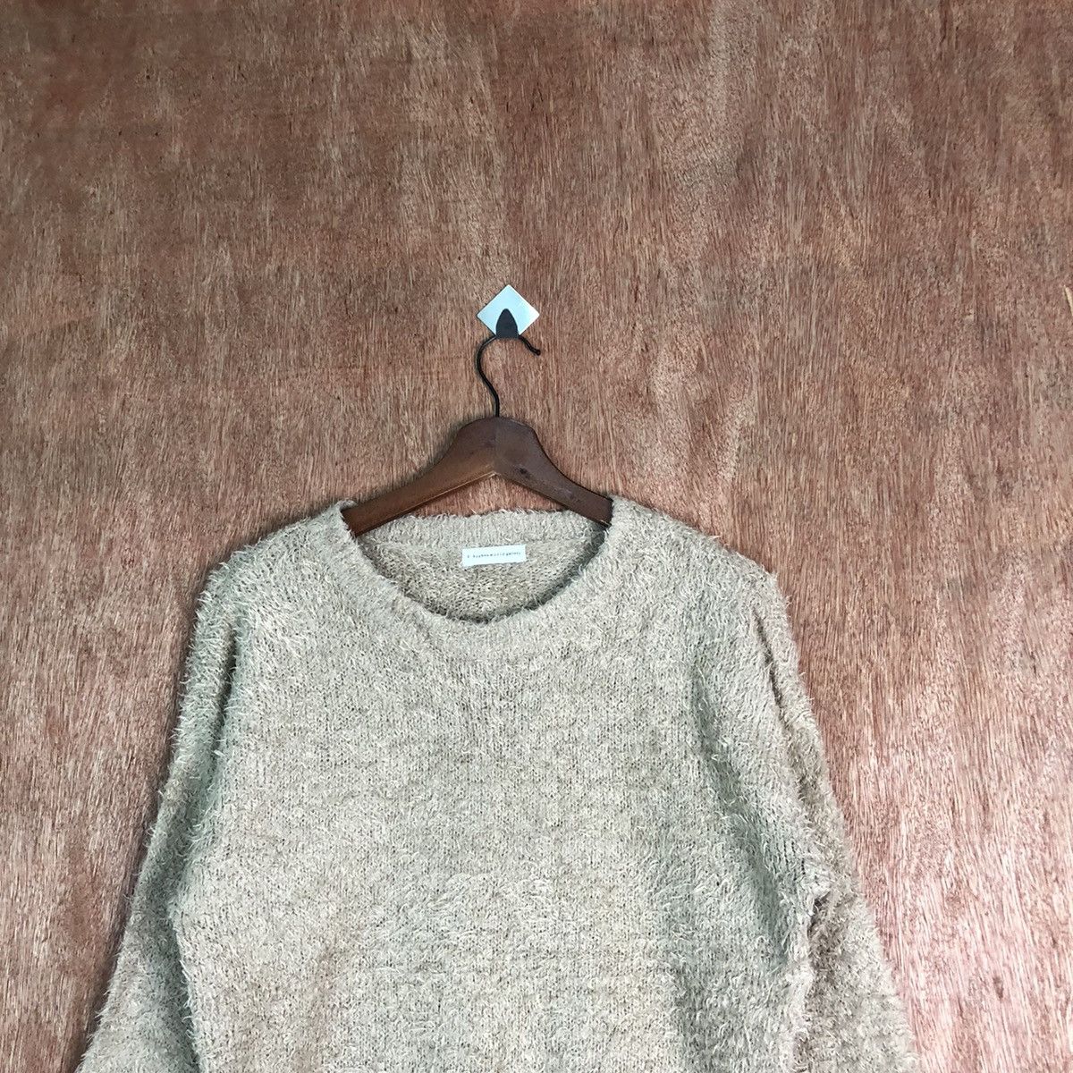 Homespun Knitwear × Japanese Brand × Vintage Ehypen World Gallery Shag Shaggy Fur Mohair Knitwear #6539 Size M / US 6-8 / IT 42-44 - 2 Thumbnail