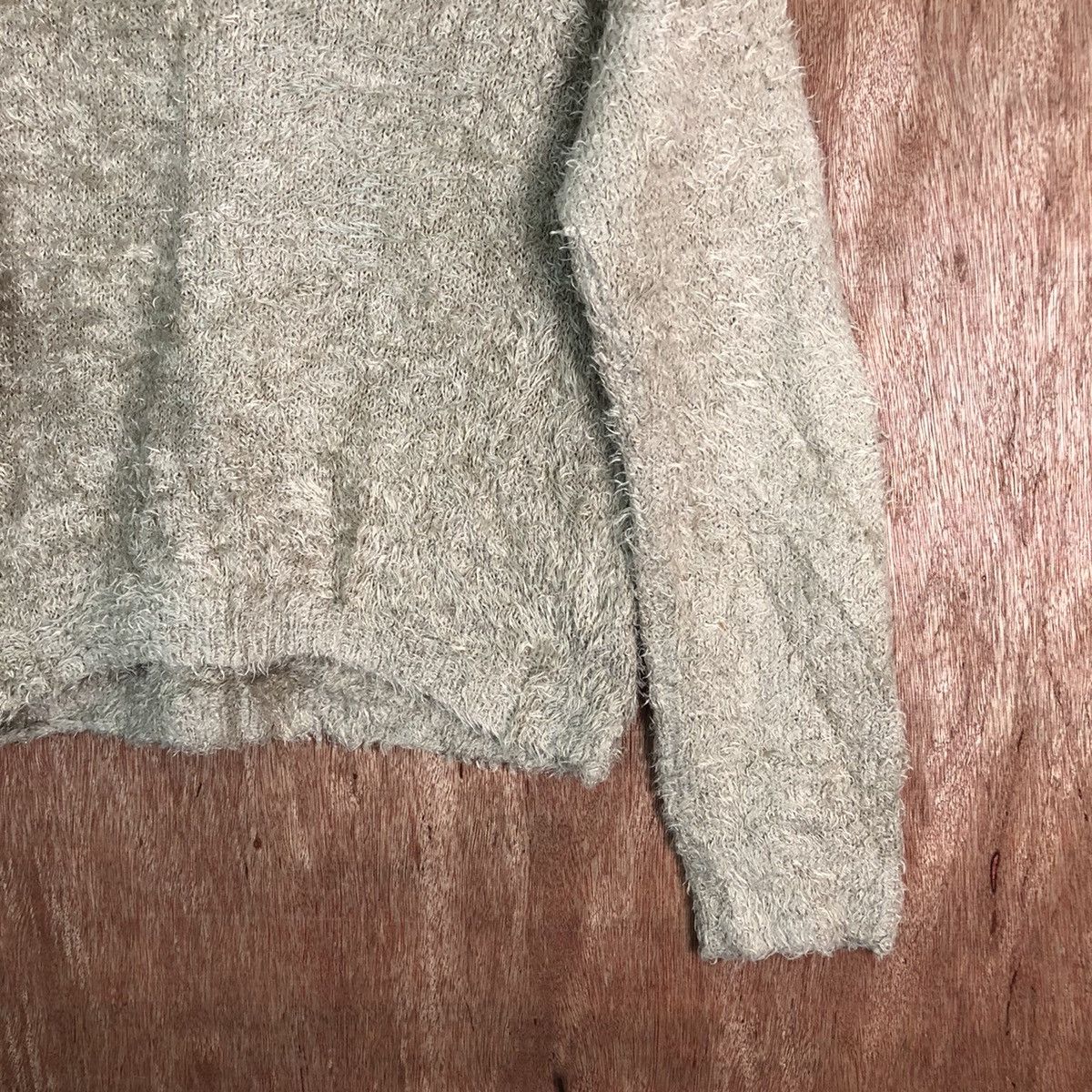 Homespun Knitwear × Japanese Brand × Vintage Ehypen World Gallery Shag Shaggy Fur Mohair Knitwear #6539 Size M / US 6-8 / IT 42-44 - 11 Thumbnail