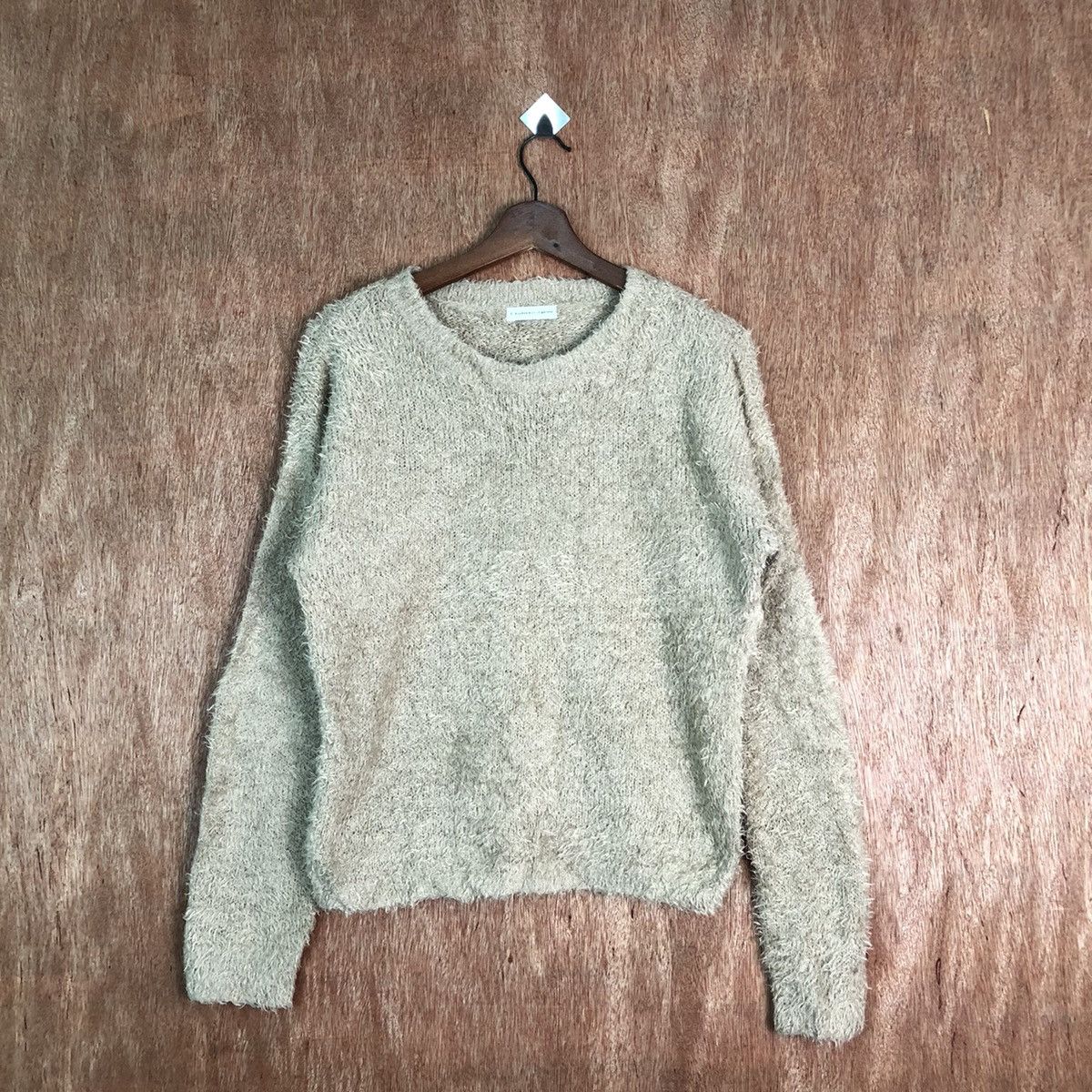 Homespun Knitwear × Japanese Brand × Vintage Ehypen World Gallery Shag Shaggy Fur Mohair Knitwear #6539 Size M / US 6-8 / IT 42-44 - 1 Thumbnail