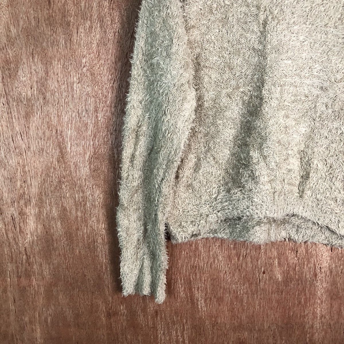 Homespun Knitwear × Japanese Brand × Vintage Ehypen World Gallery Shag Shaggy Fur Mohair Knitwear #6539 Size M / US 6-8 / IT 42-44 - 10 Thumbnail