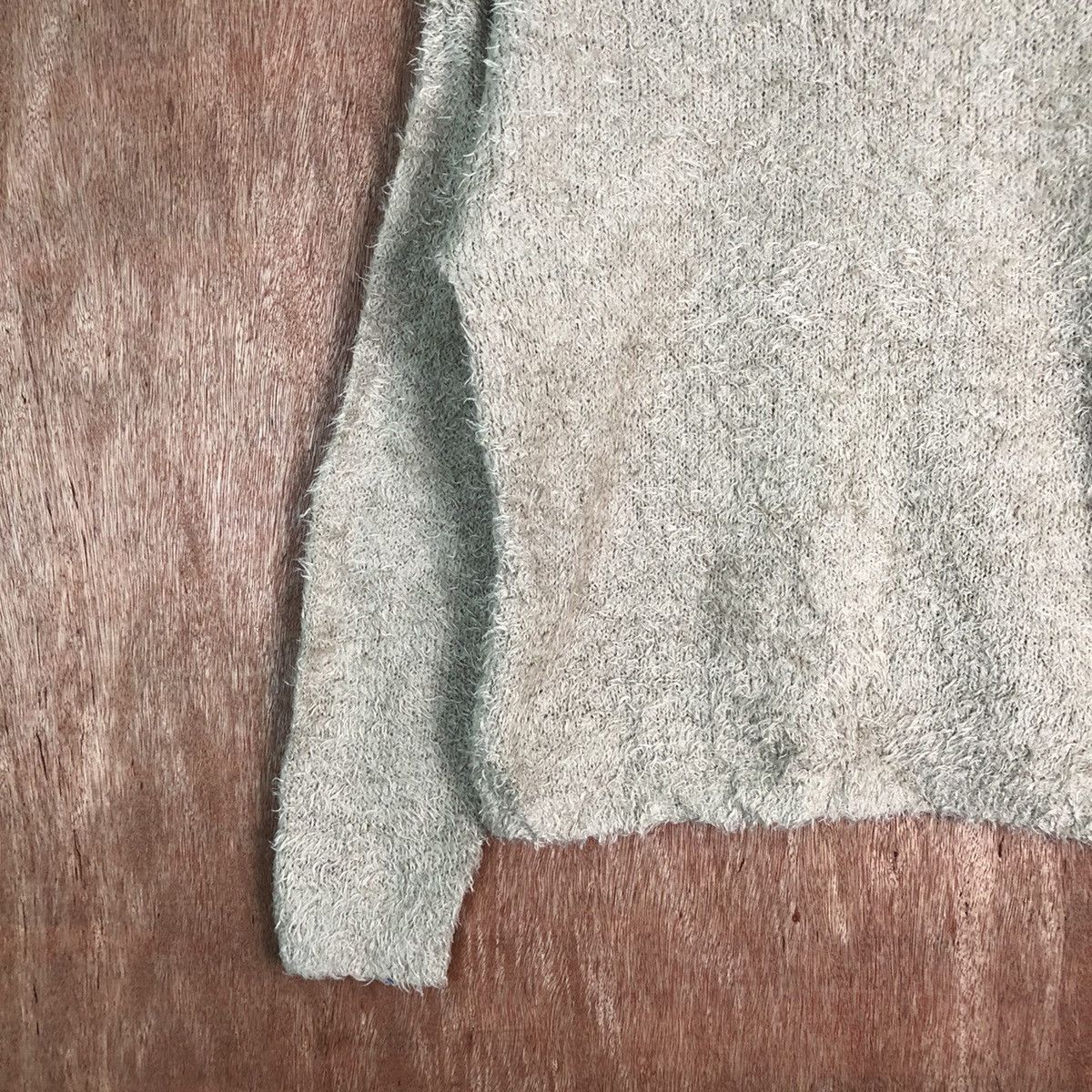 Homespun Knitwear × Japanese Brand × Vintage Ehypen World Gallery Shag Shaggy Fur Mohair Knitwear #6539 Size M / US 6-8 / IT 42-44 - 4 Thumbnail