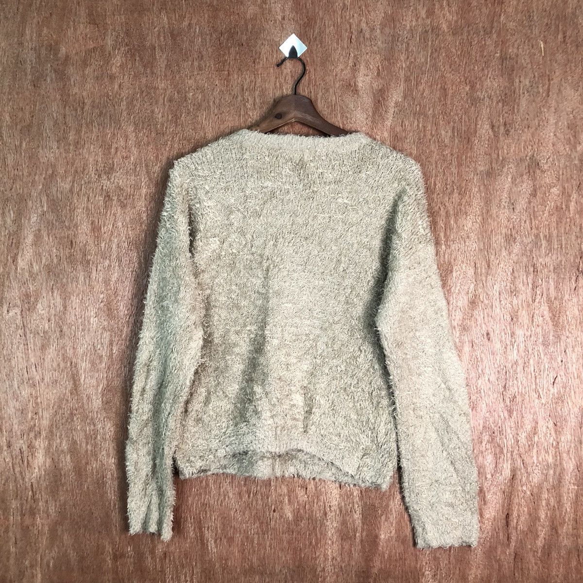 Homespun Knitwear × Japanese Brand × Vintage Ehypen World Gallery Shag Shaggy Fur Mohair Knitwear #6539 Size M / US 6-8 / IT 42-44 - 9 Thumbnail