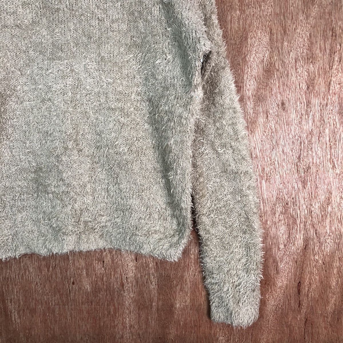 Homespun Knitwear × Japanese Brand × Vintage Ehypen World Gallery Shag Shaggy Fur Mohair Knitwear #6539 Size M / US 6-8 / IT 42-44 - 5 Thumbnail