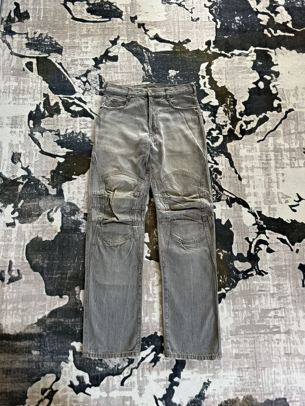 image of 2004 Ppfm Biker Denim in Grey, Men's (Size 30)