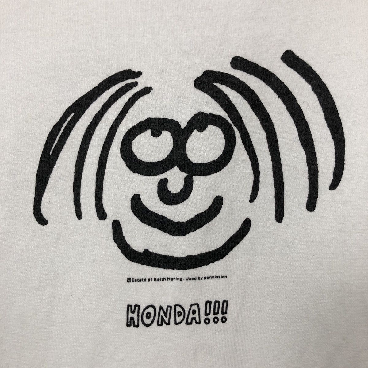 Keith Haring × Vintage Vintage Keith Haring Honda T-Shirt Art Size US L / EU 52-54 / 3 - 2 Thumbnail