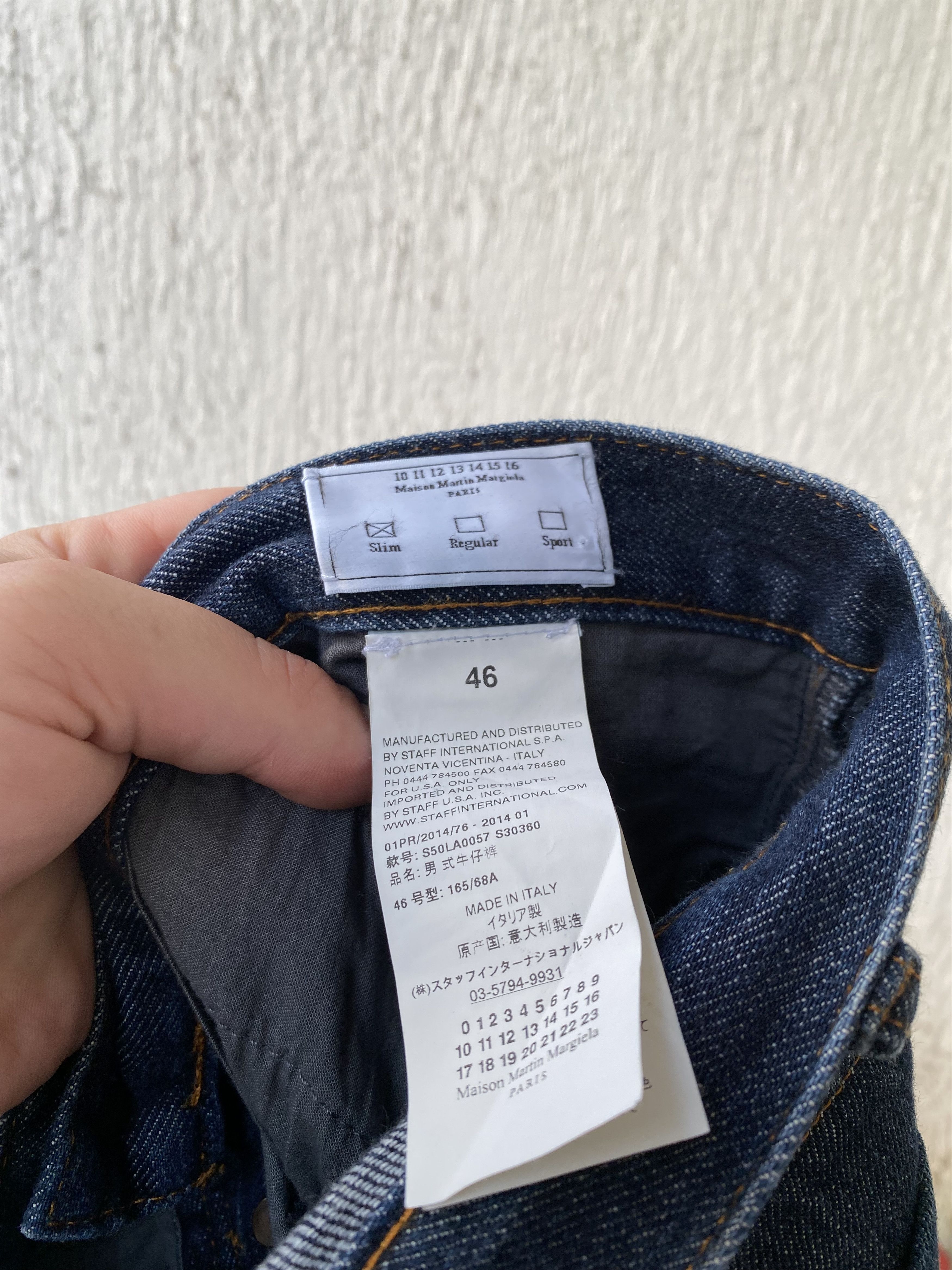 Maison Margiela GARMENT DYED SLIM JEANS Size US 30 / EU 46 - 4 Thumbnail