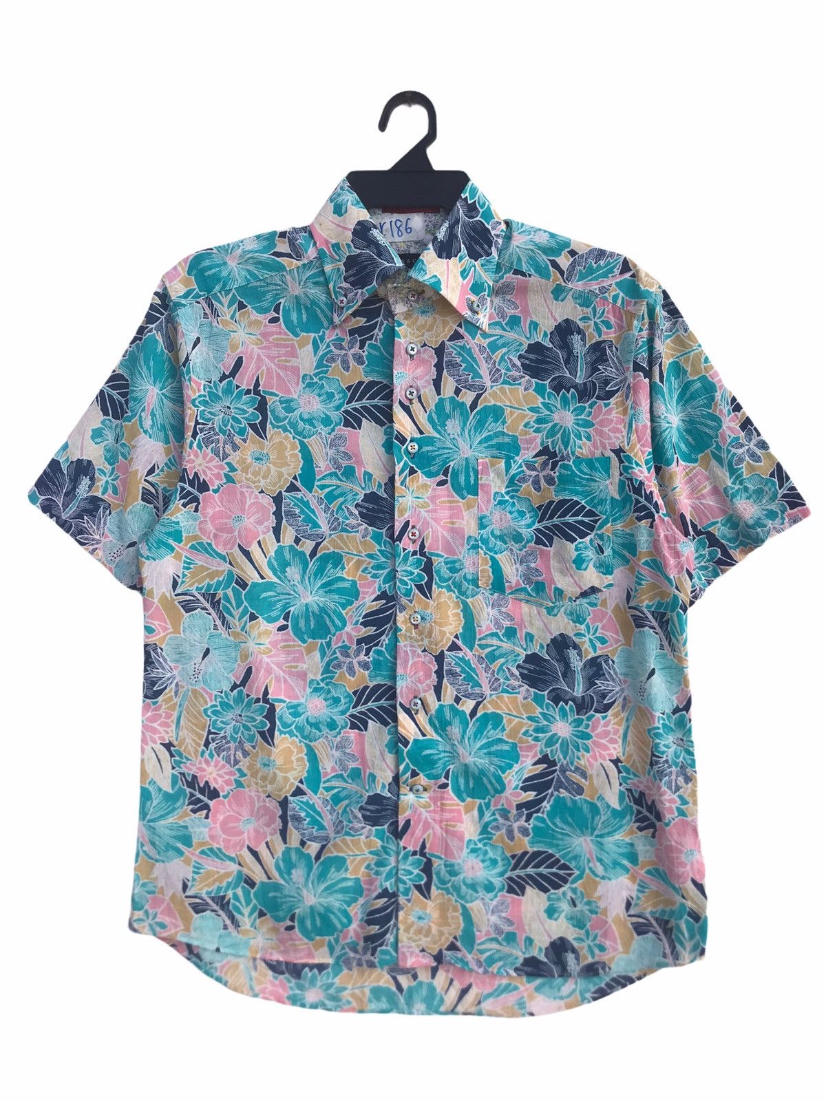 Japanese Brand Louis & Clerk Flora Design Size US M / EU 48-50 / 2 - 1 Thumbnail