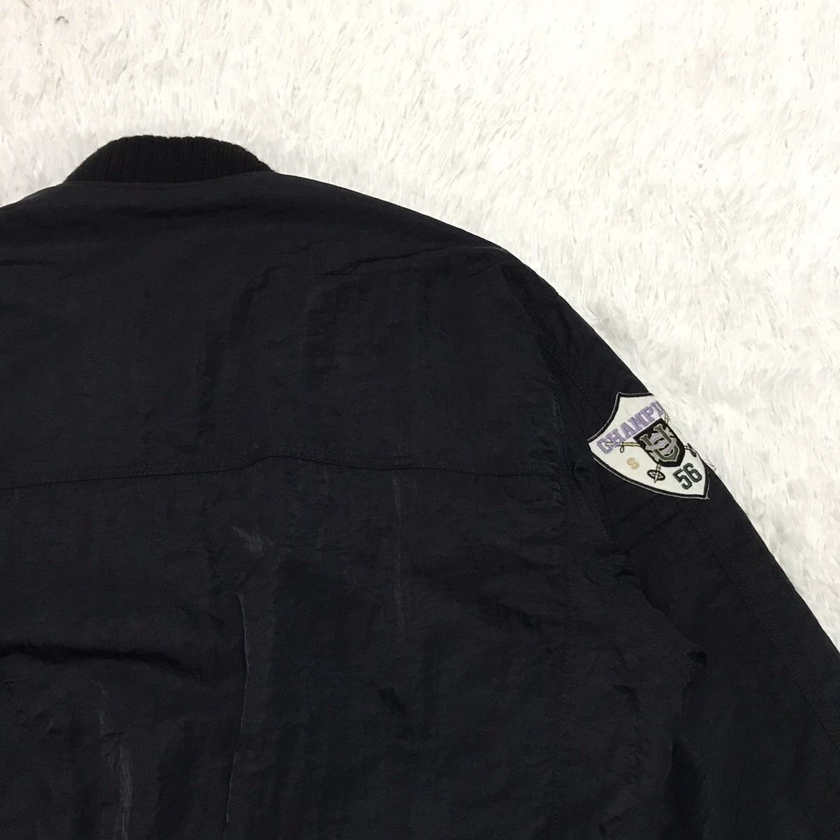 Japanese Brand University Shop Sportsman Champion Bomber Jacket Size US L / EU 52-54 / 3 - 8 Thumbnail